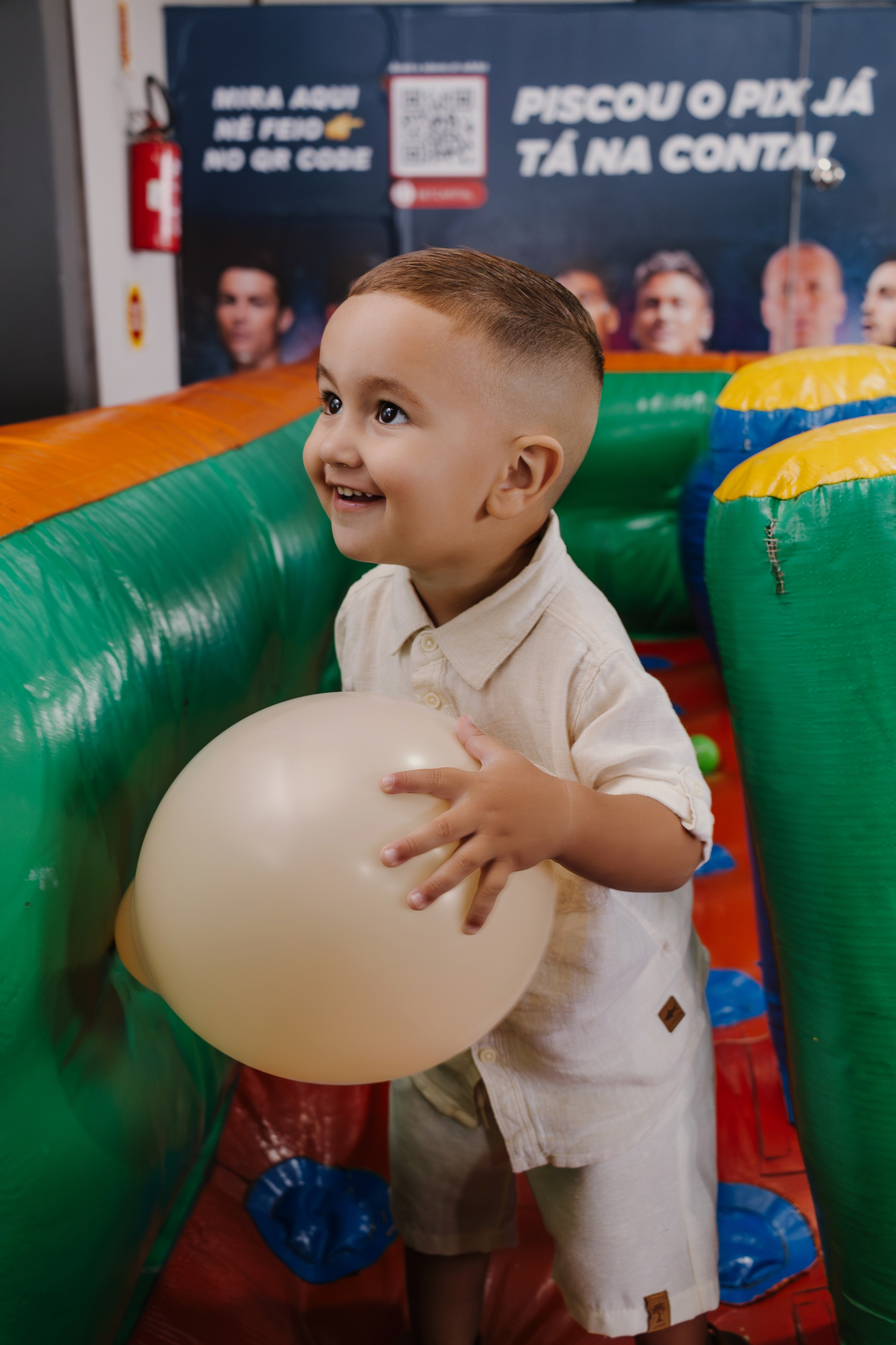 Aniversário infantil da fazendinha, em Biguaçu, Santa Catarina.