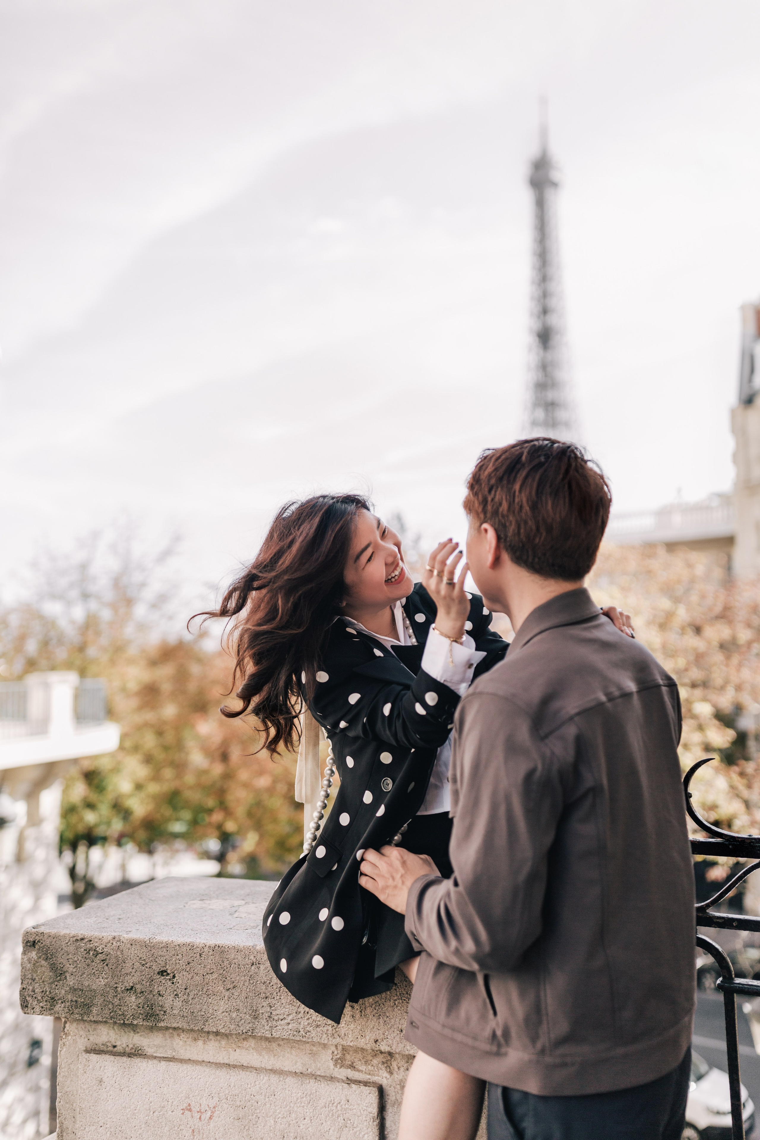 Photo-shooting in Paris (Trish & Reno). Photographe à Rouen, France