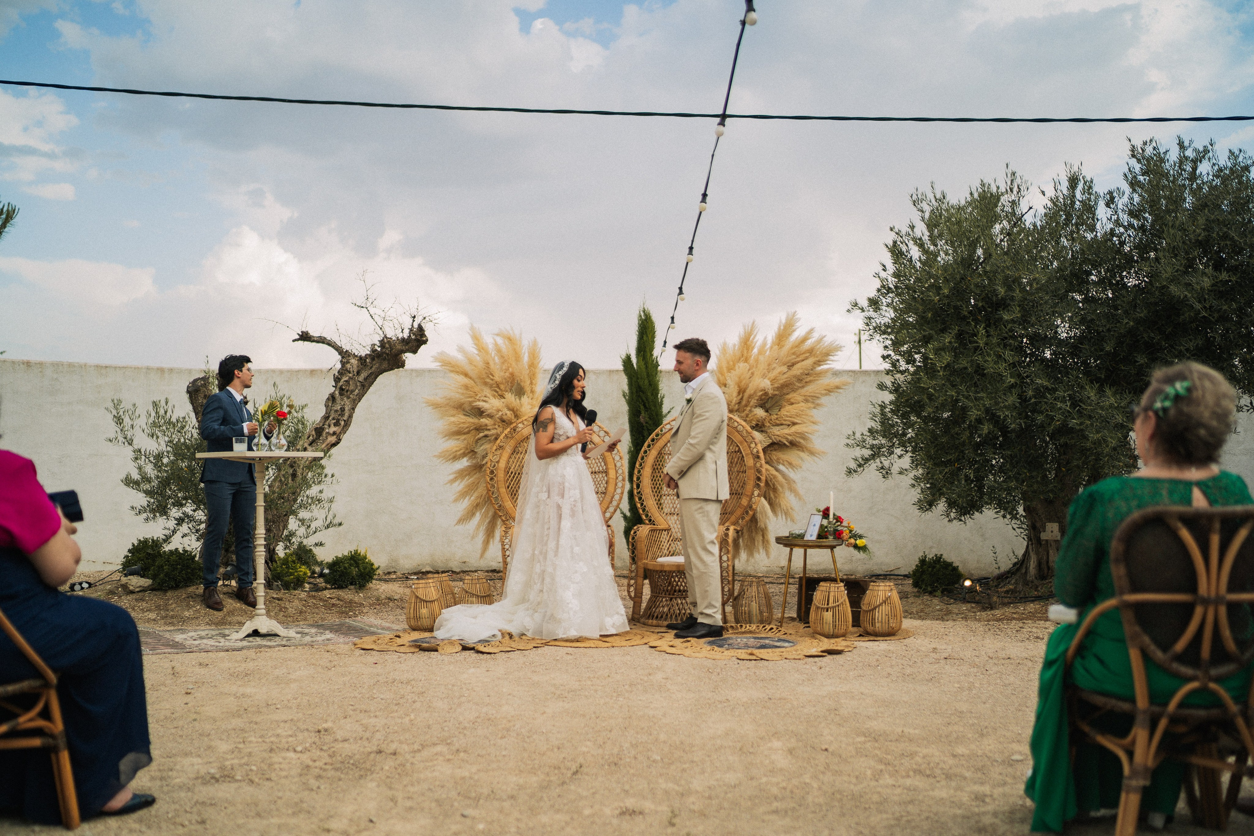 Nerea y Samuel. Christian García
