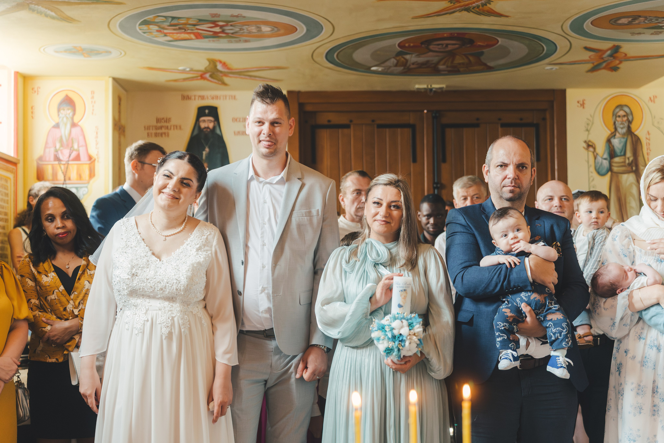 Théo Andrei`s Christening