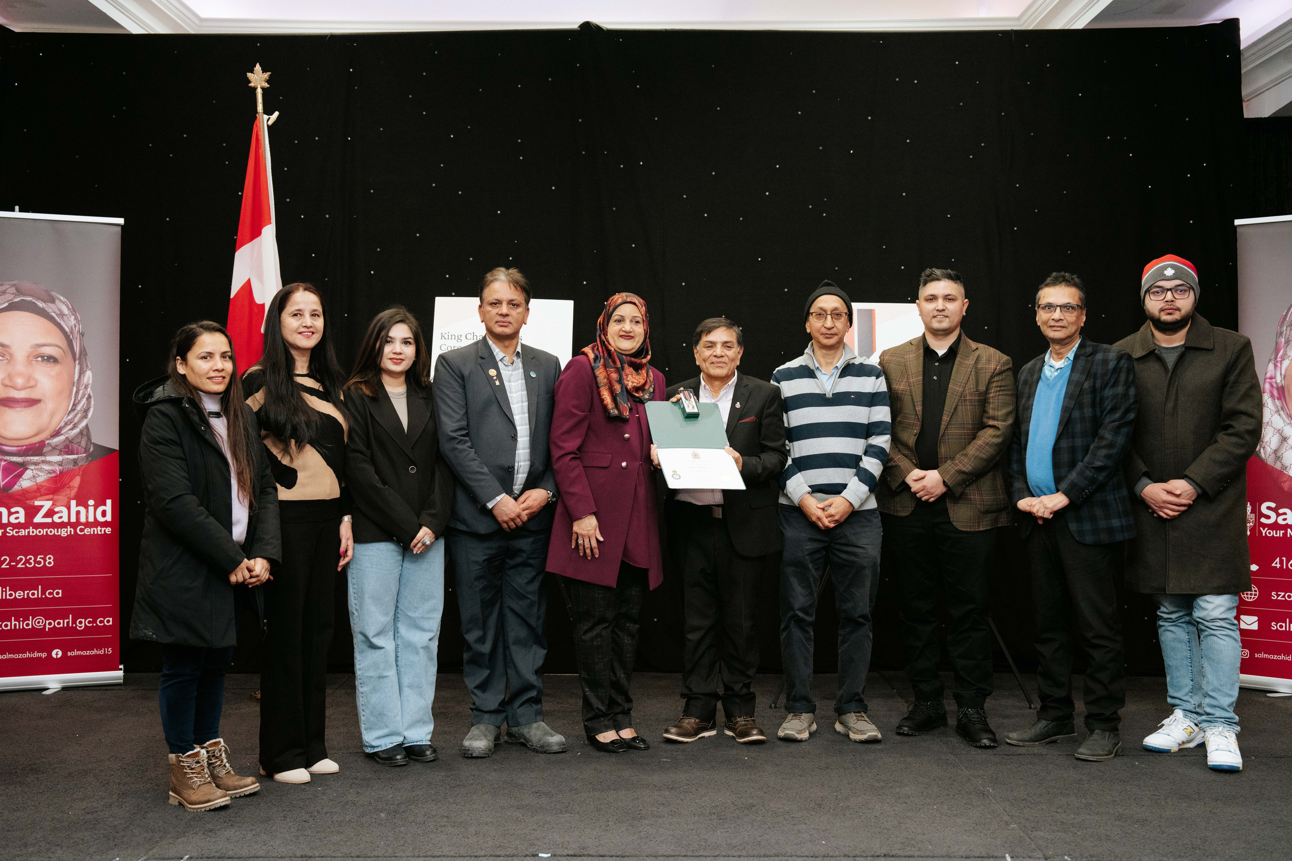 King Charles Coronation Medal Awarding Ceremony. MISAJA MEDIA