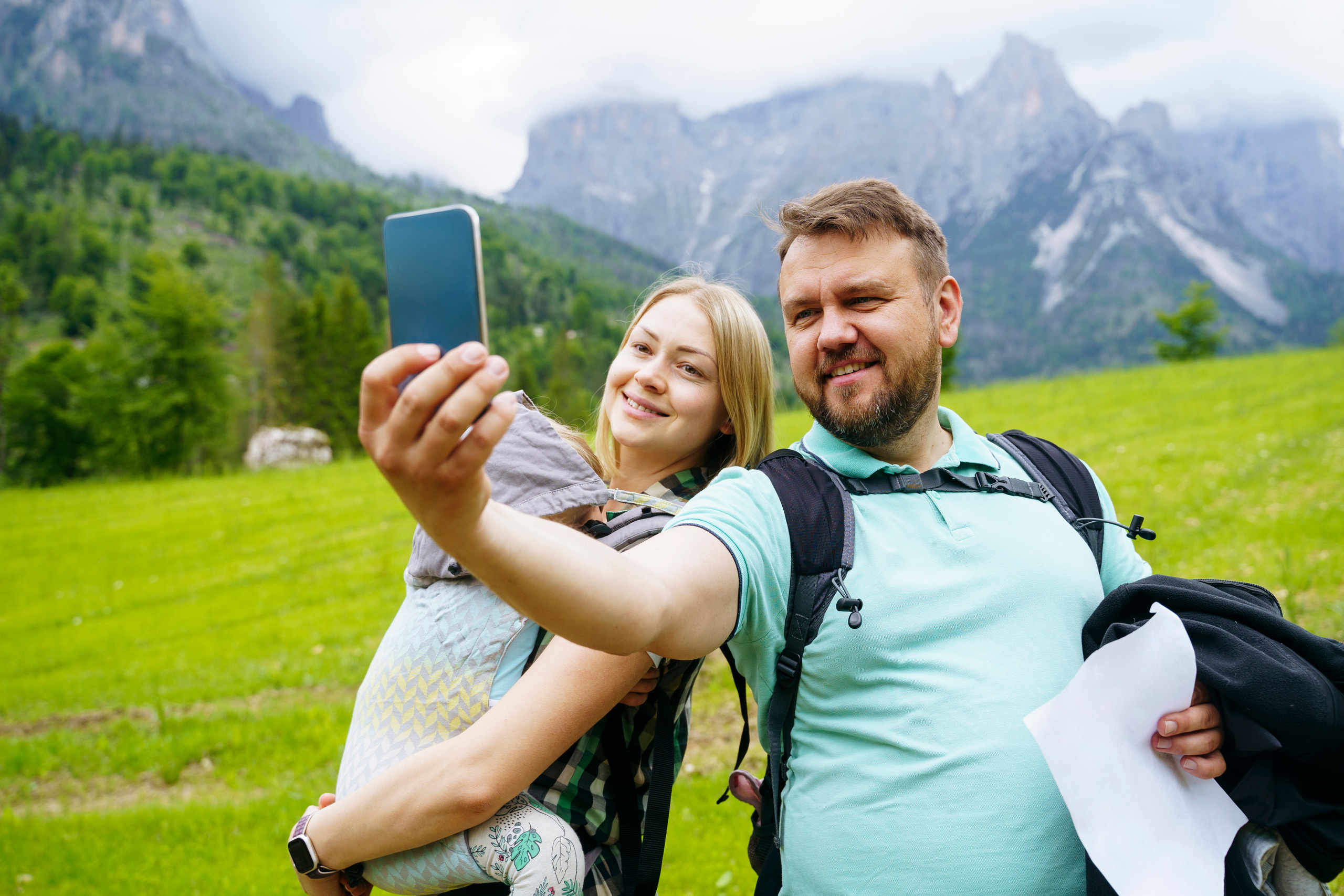 Margarita and Andrei with daughters. Nina Janeckova Fotografin und Videografin am Bodensee