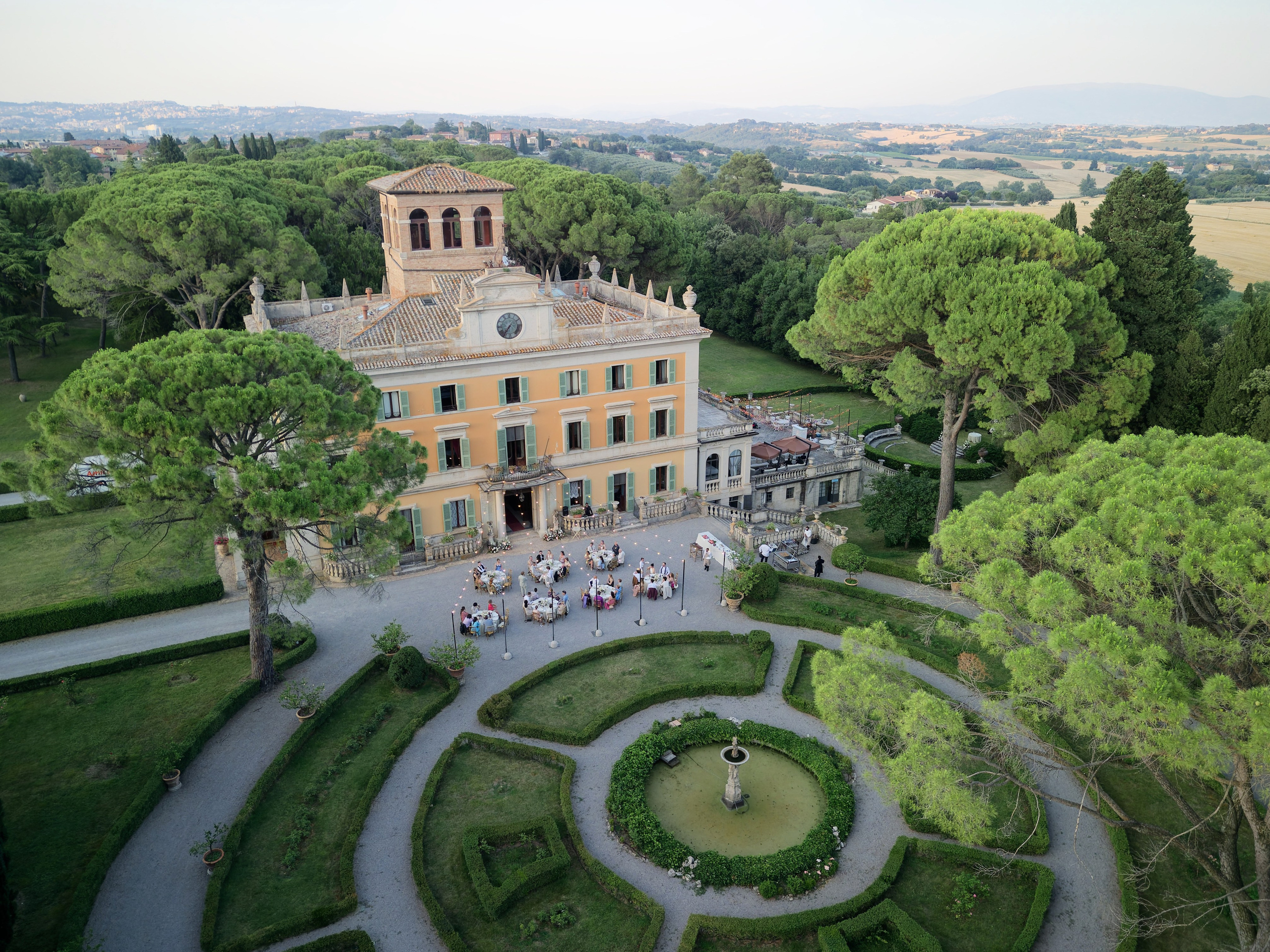 Wedding at La Torre di Pila, Umbria, Italy