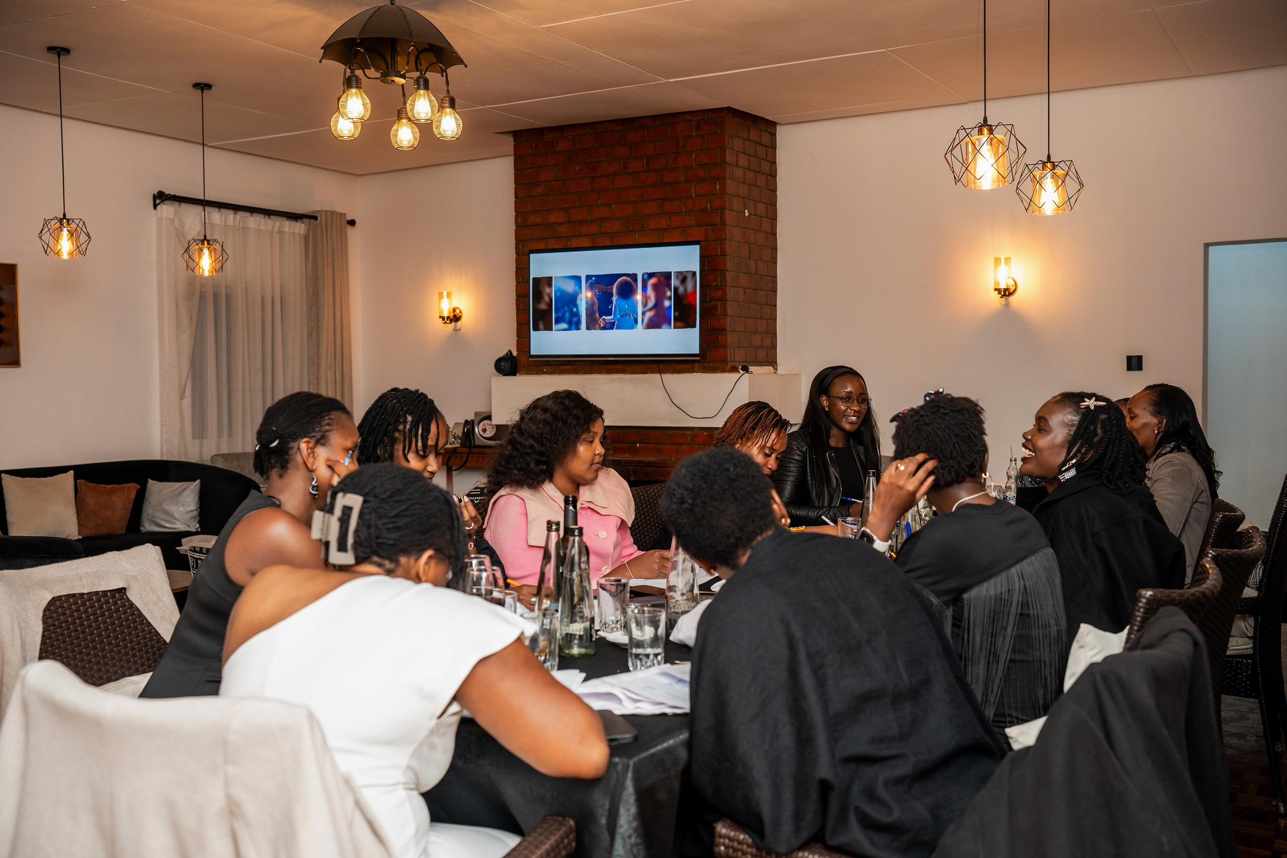 Bridal shower gathering at Kivulini Eco-park in Nairobi