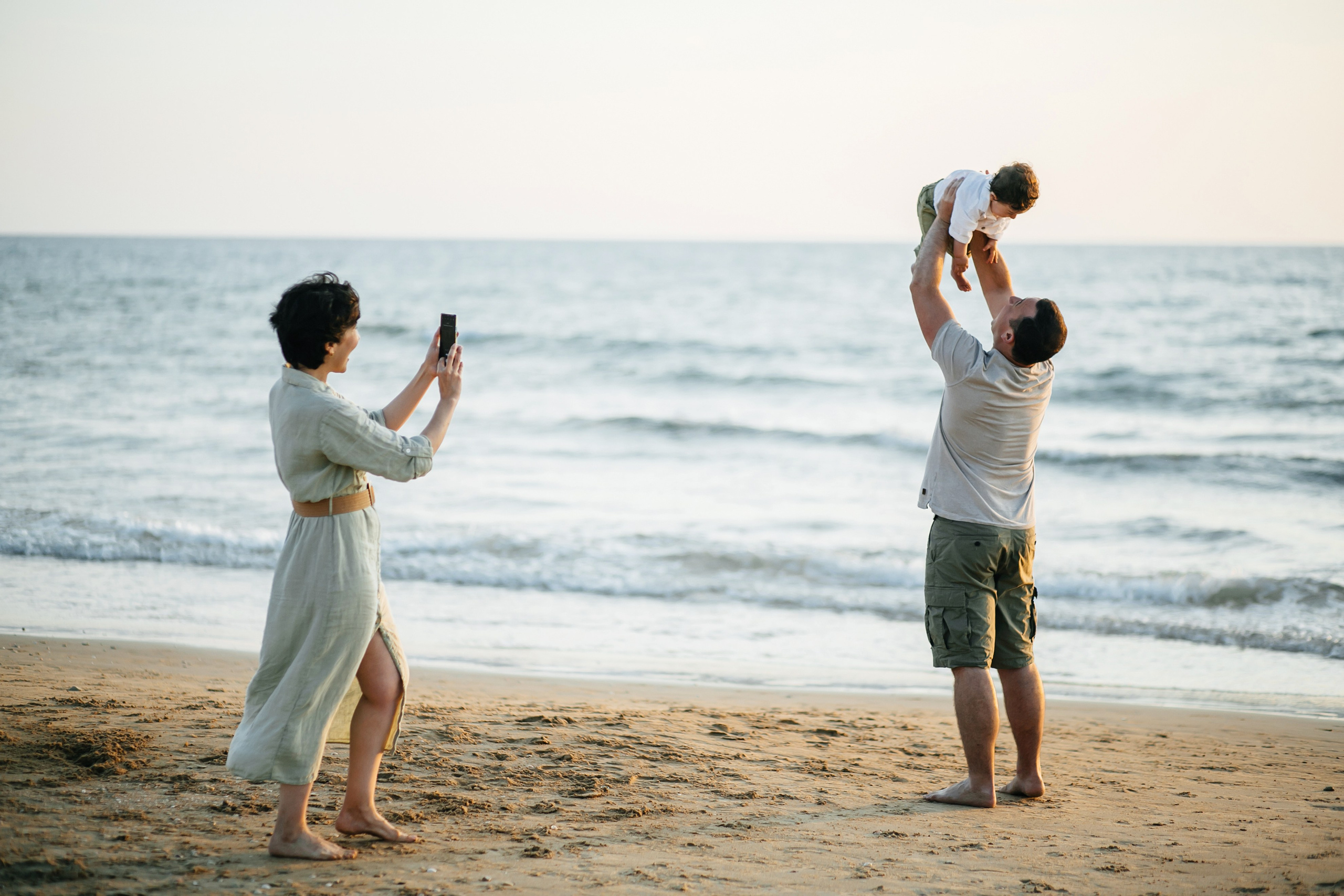 Studentim beach / Eithan 9 month. Family photographer in Israel