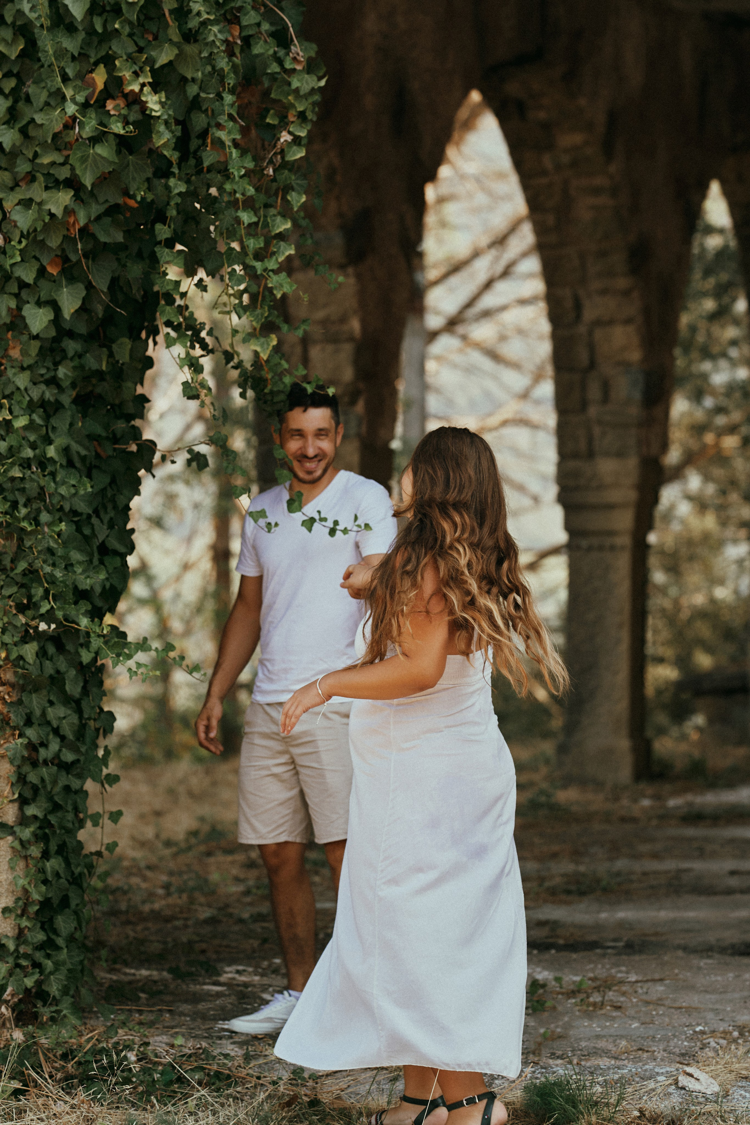 Раду и Яна. Место первой встречи. Фотограф в Барселоне Жанна Захарченко