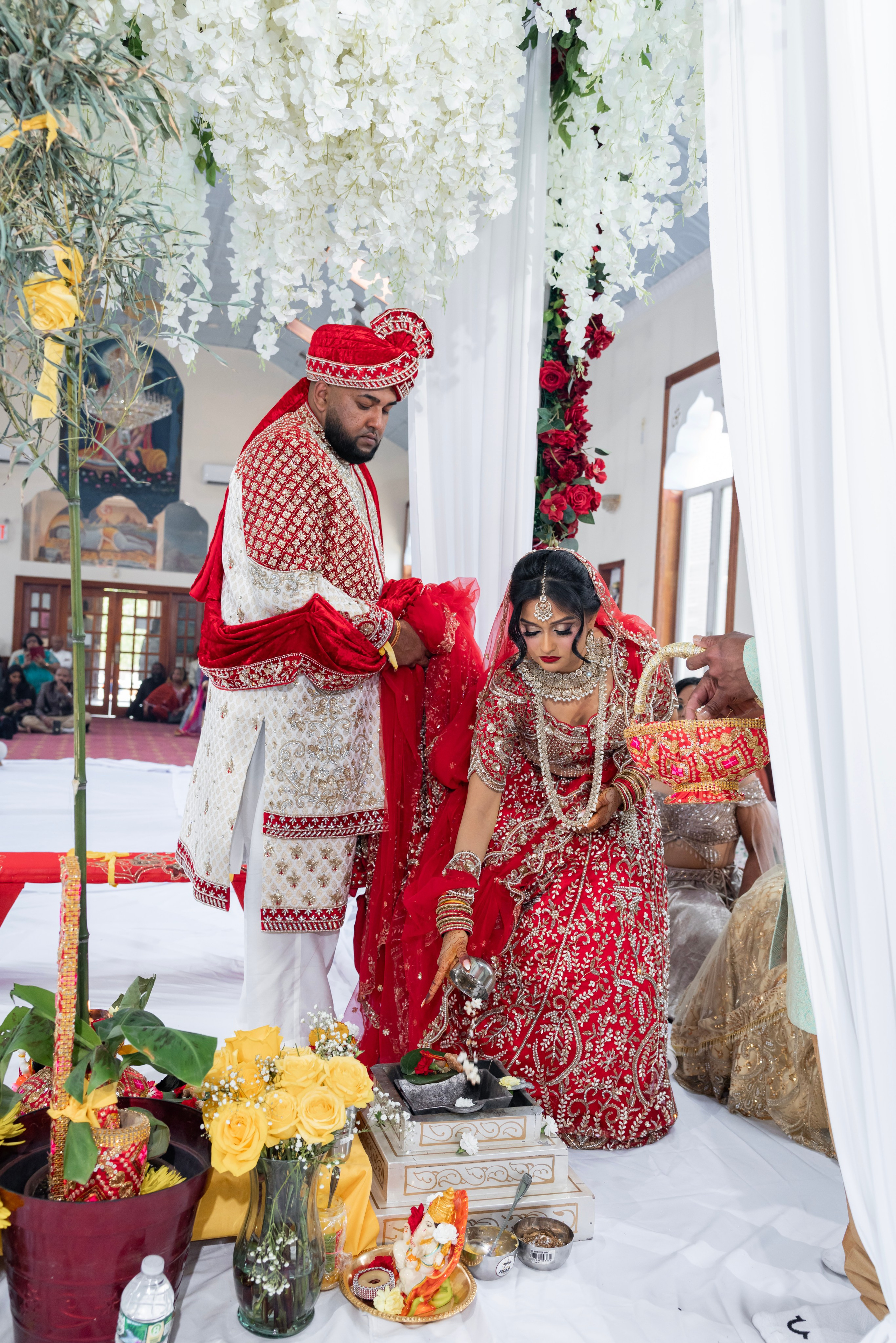 Kevin and Deeranie. Irina Ermak wedding photographer in New York