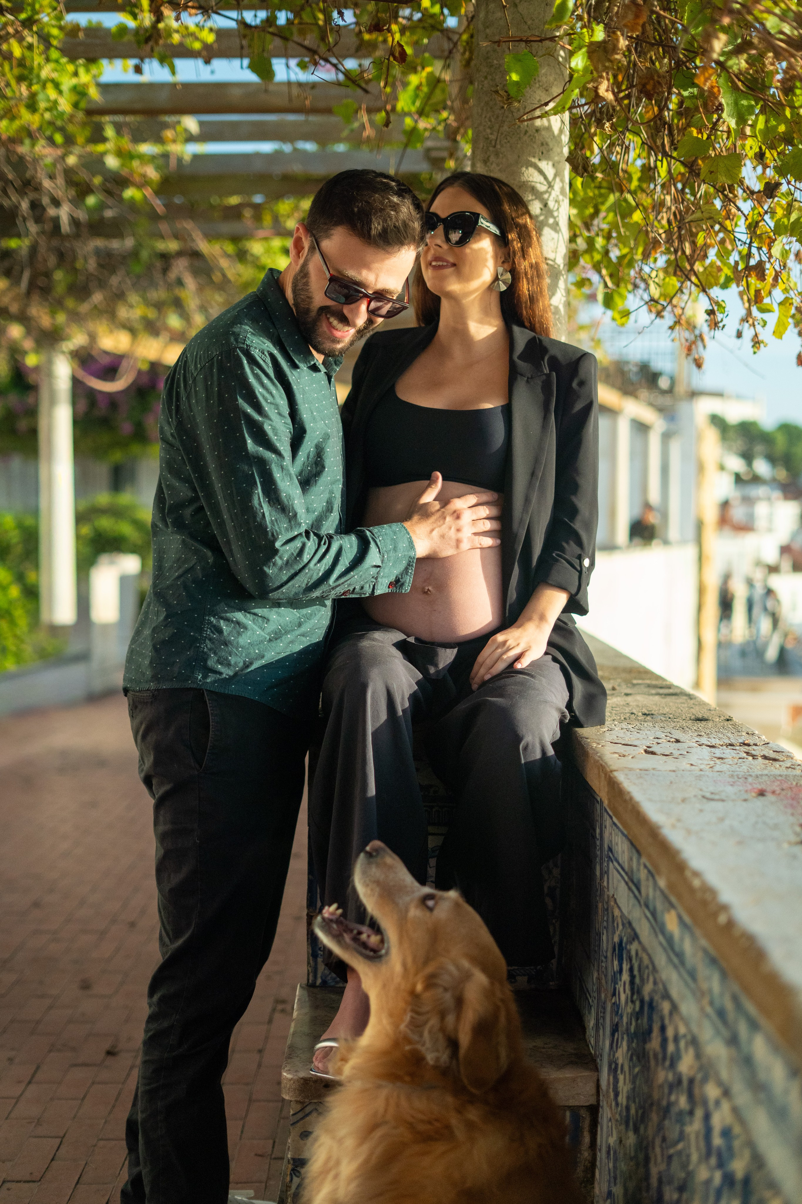 Ensaio Lisboa — Rafaela e César. Frames by Giovani Braga