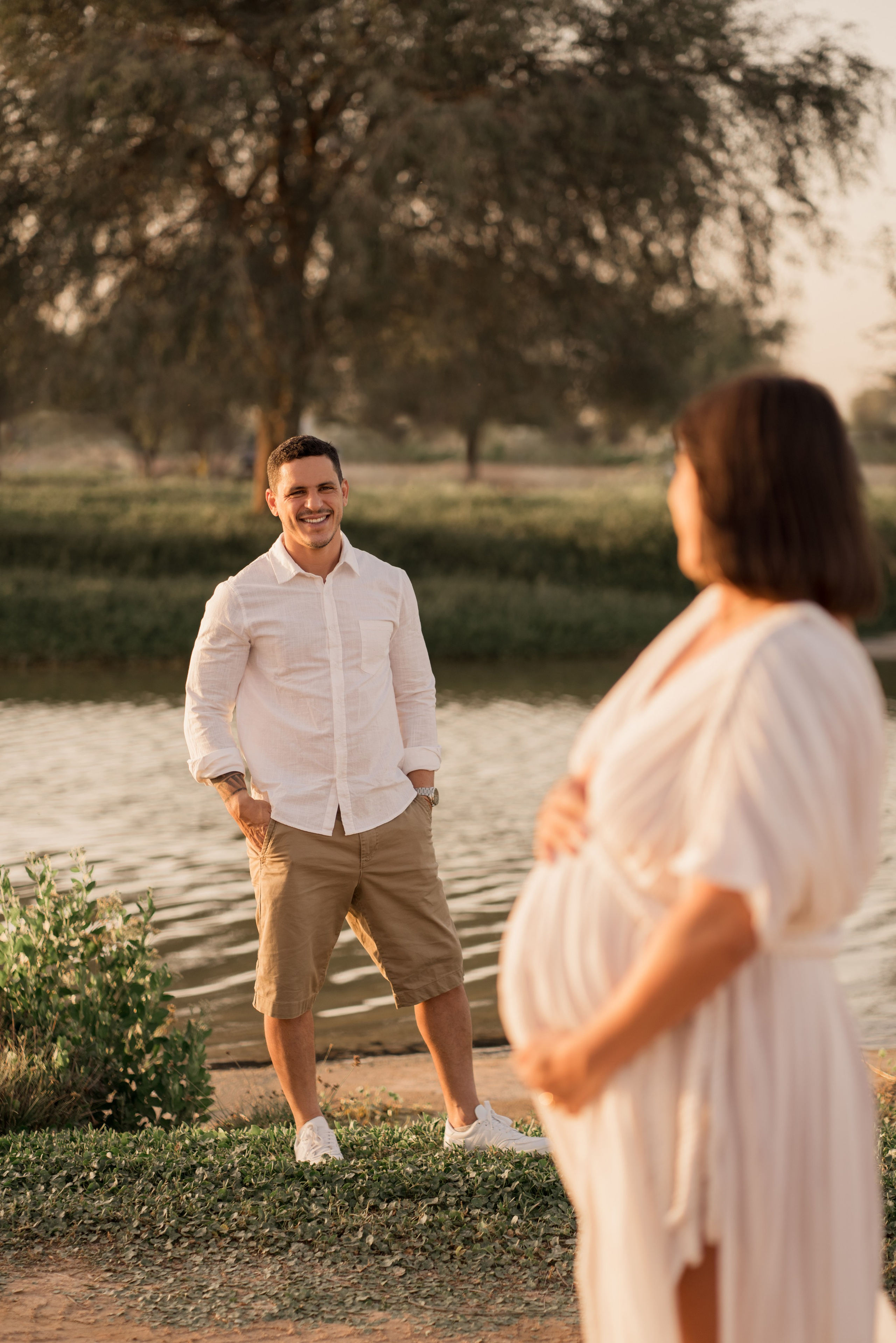 Lake of love. Angela Iakovleva — Family Photographer in Dubai