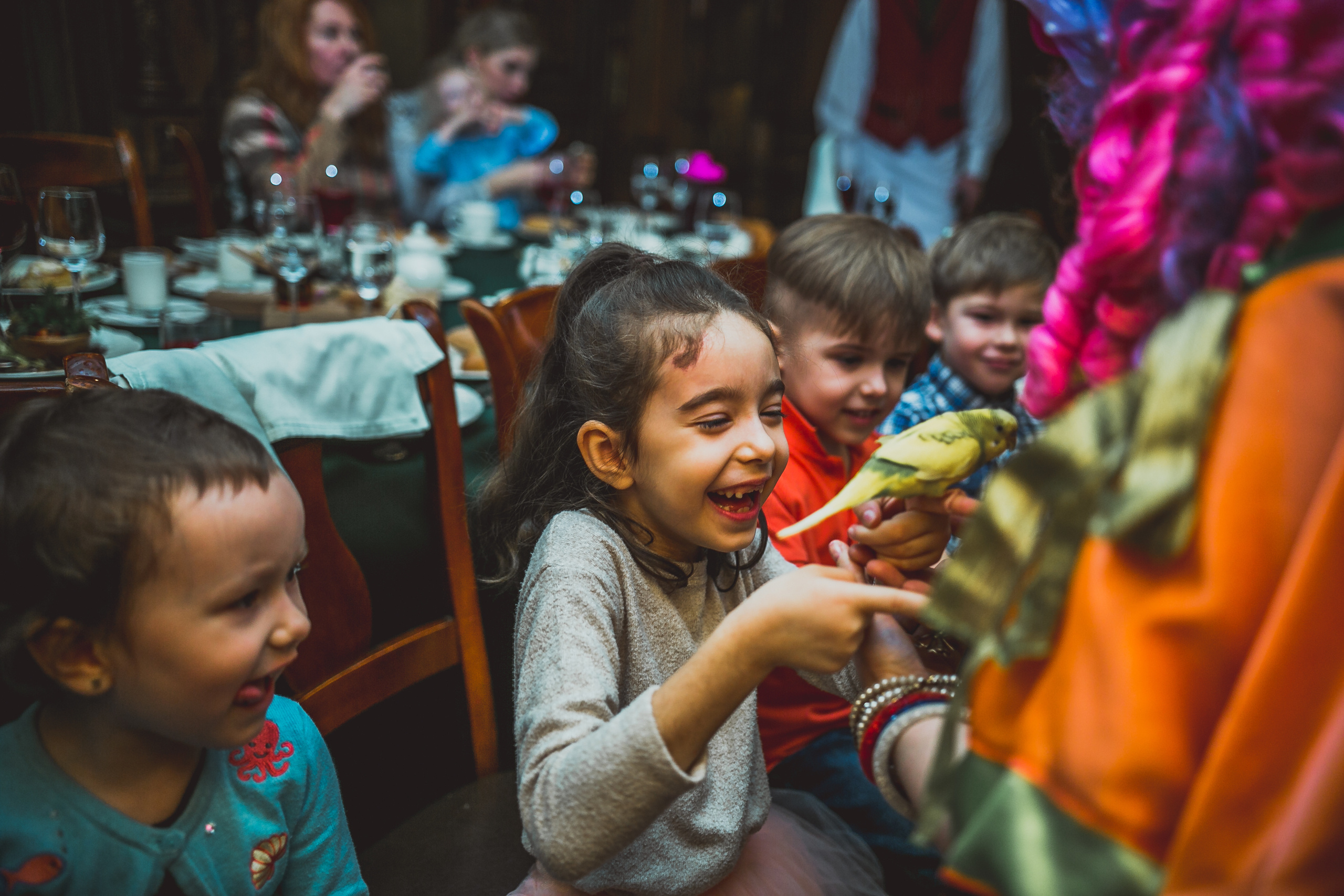 Pushkin Restaurant. Kids birthday. Photographer Vlad Boytsoff