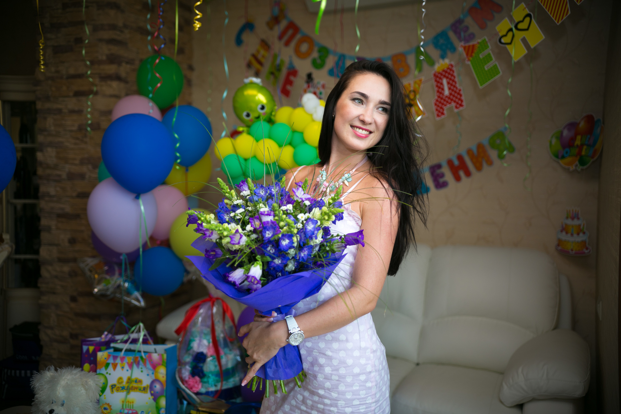 Kids birthday at home. Photographer Vlad Boytsoff
