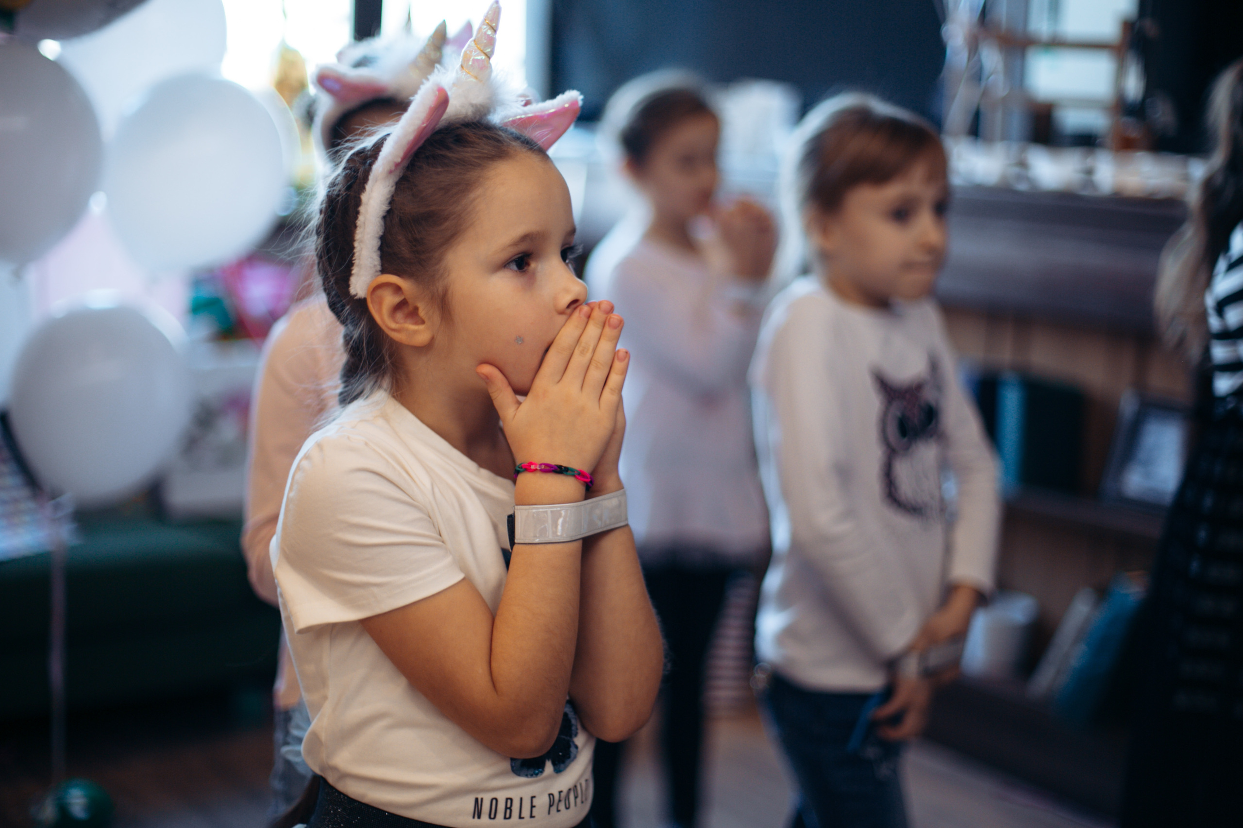 The kitchen studio of Y. Vysotskaya. Kids birthday. Photographer Vlad Boytsoff