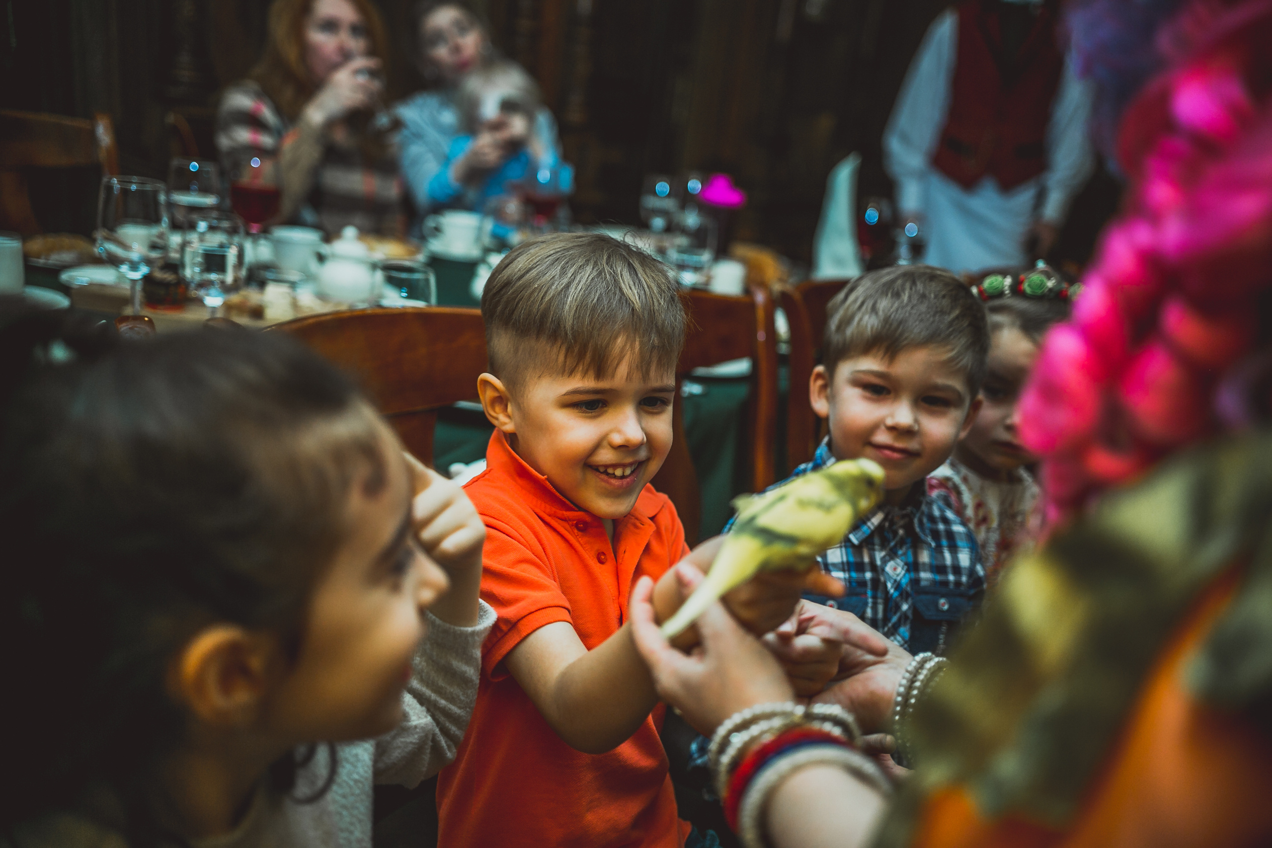 Pushkin Restaurant. Kids birthday. Photographer Vlad Boytsoff