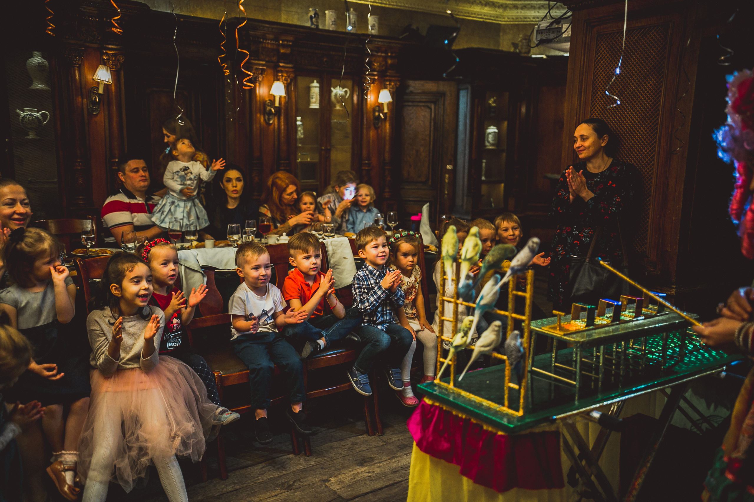 Pushkin Restaurant. Kids birthday. Photographer Vlad Boytsoff