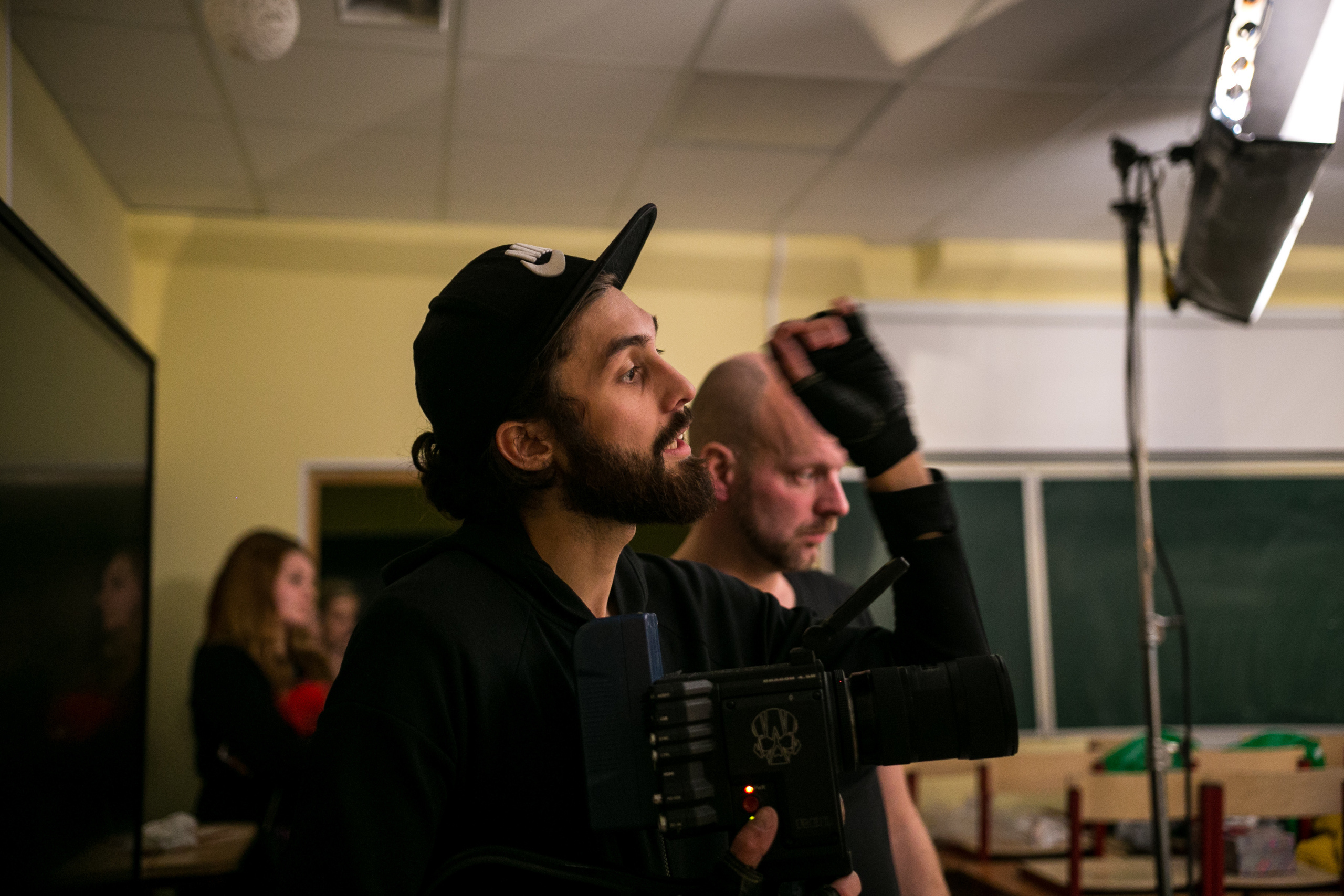 New music video. Backstage. Photographer Vlad Boytsoff