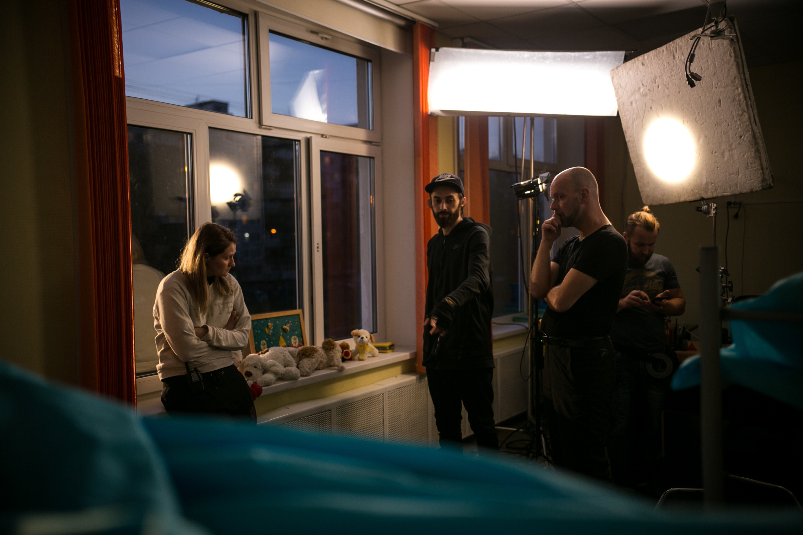 New music video. Backstage. Photographer Vlad Boytsoff