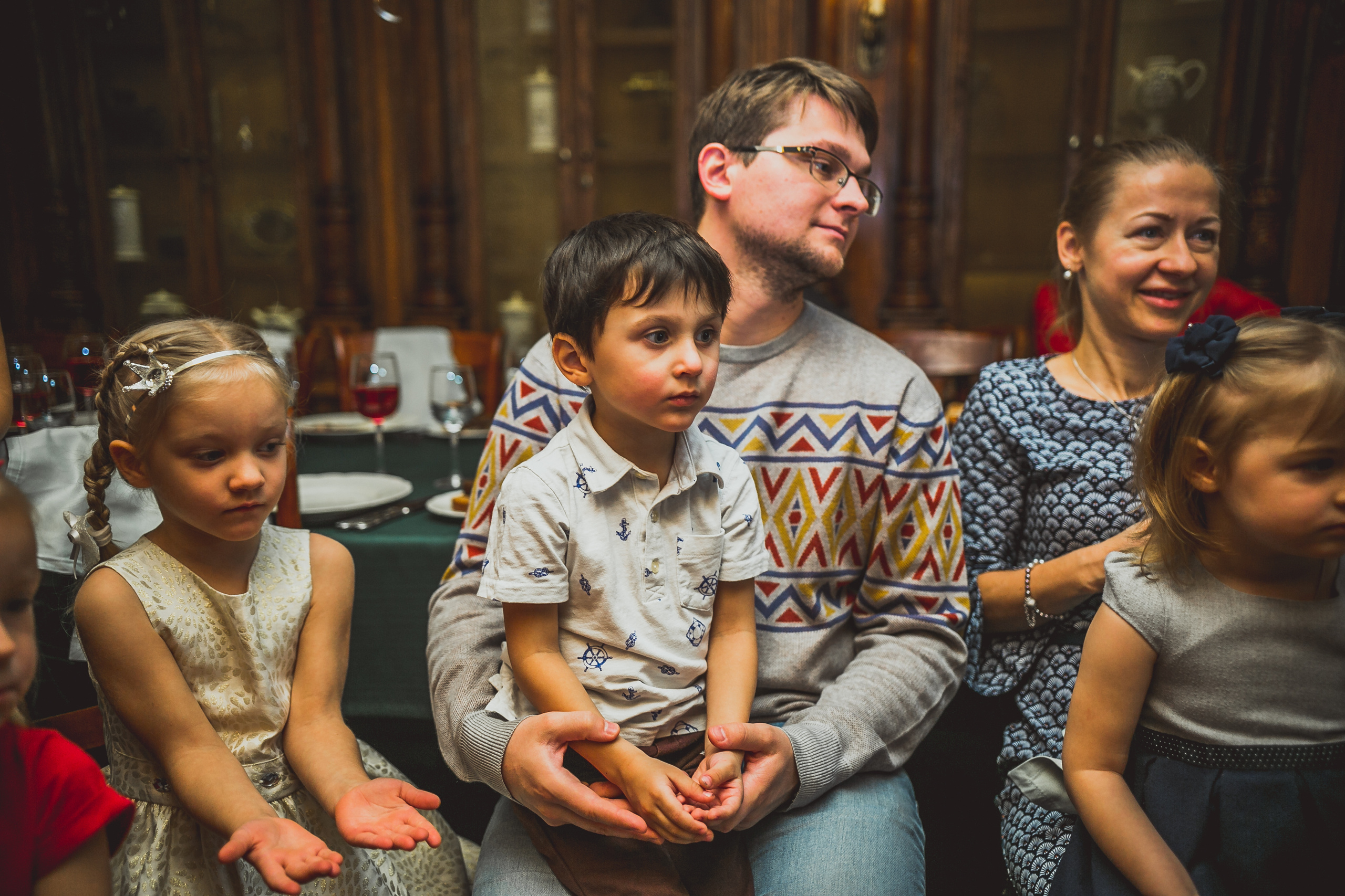 Pushkin Restaurant. Kids birthday. Photographer Vlad Boytsoff