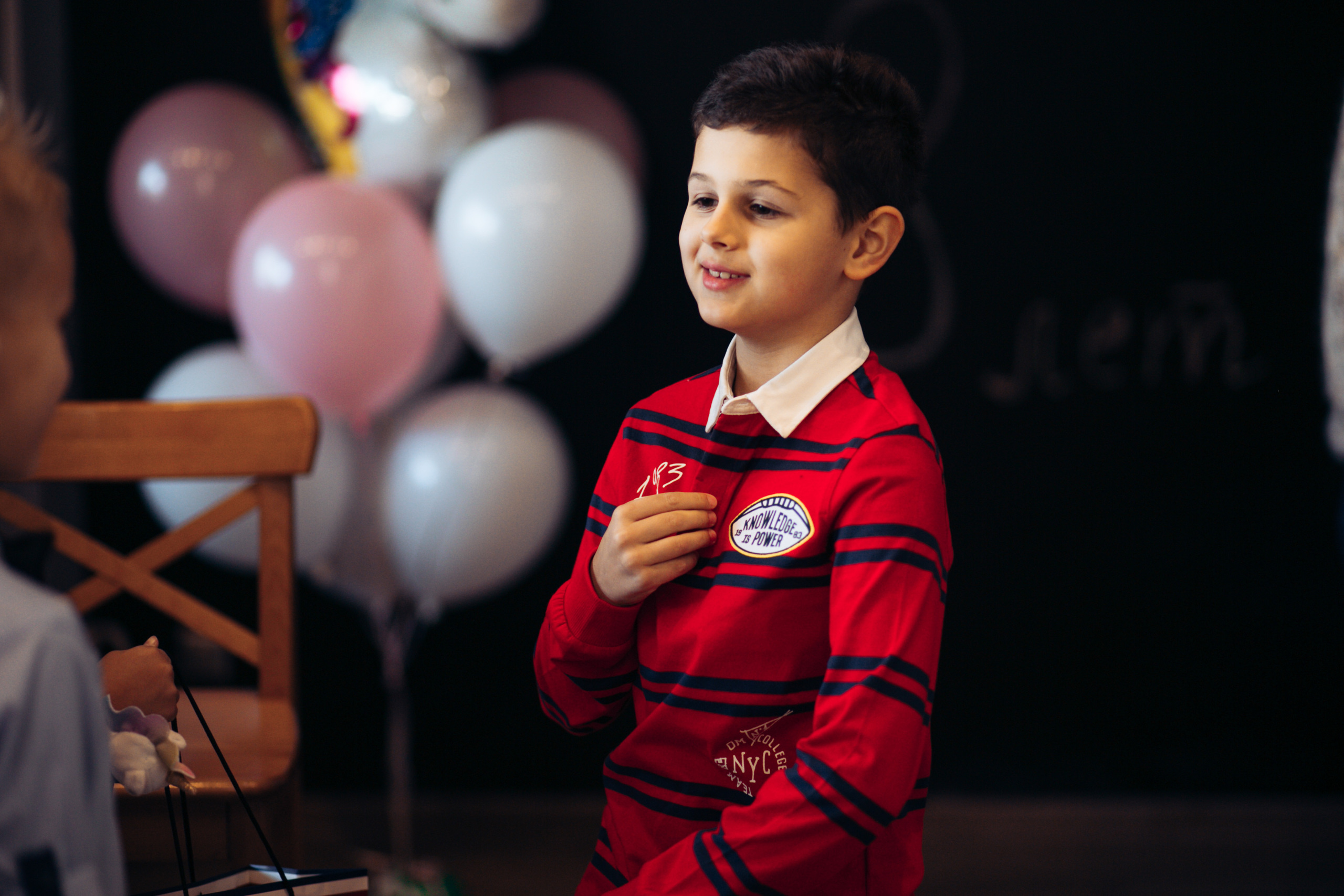 The kitchen studio of Y. Vysotskaya. Kids birthday. Photographer Vlad Boytsoff