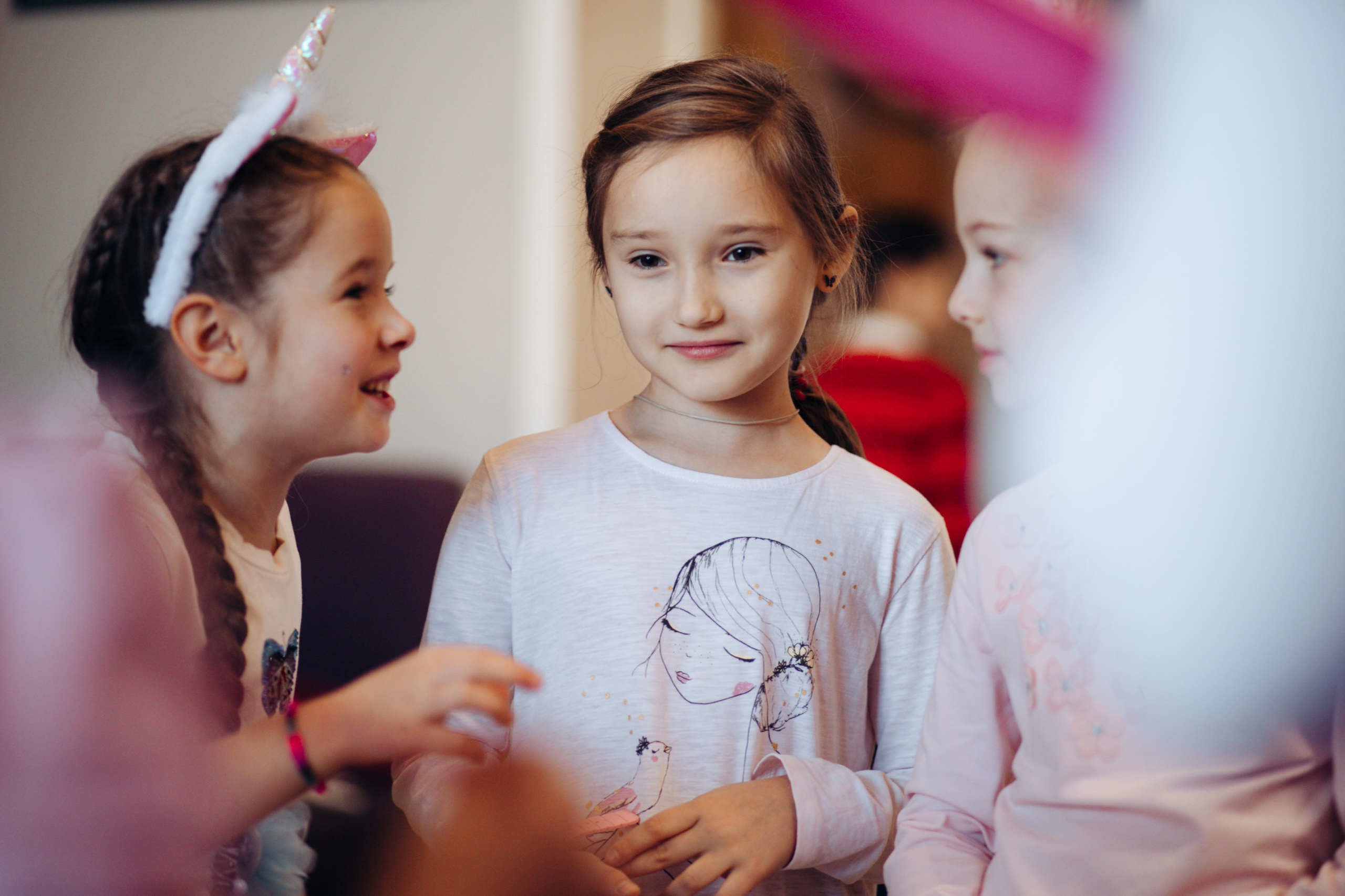 The kitchen studio of Y. Vysotskaya. Kids birthday. Photographer Vlad Boytsoff