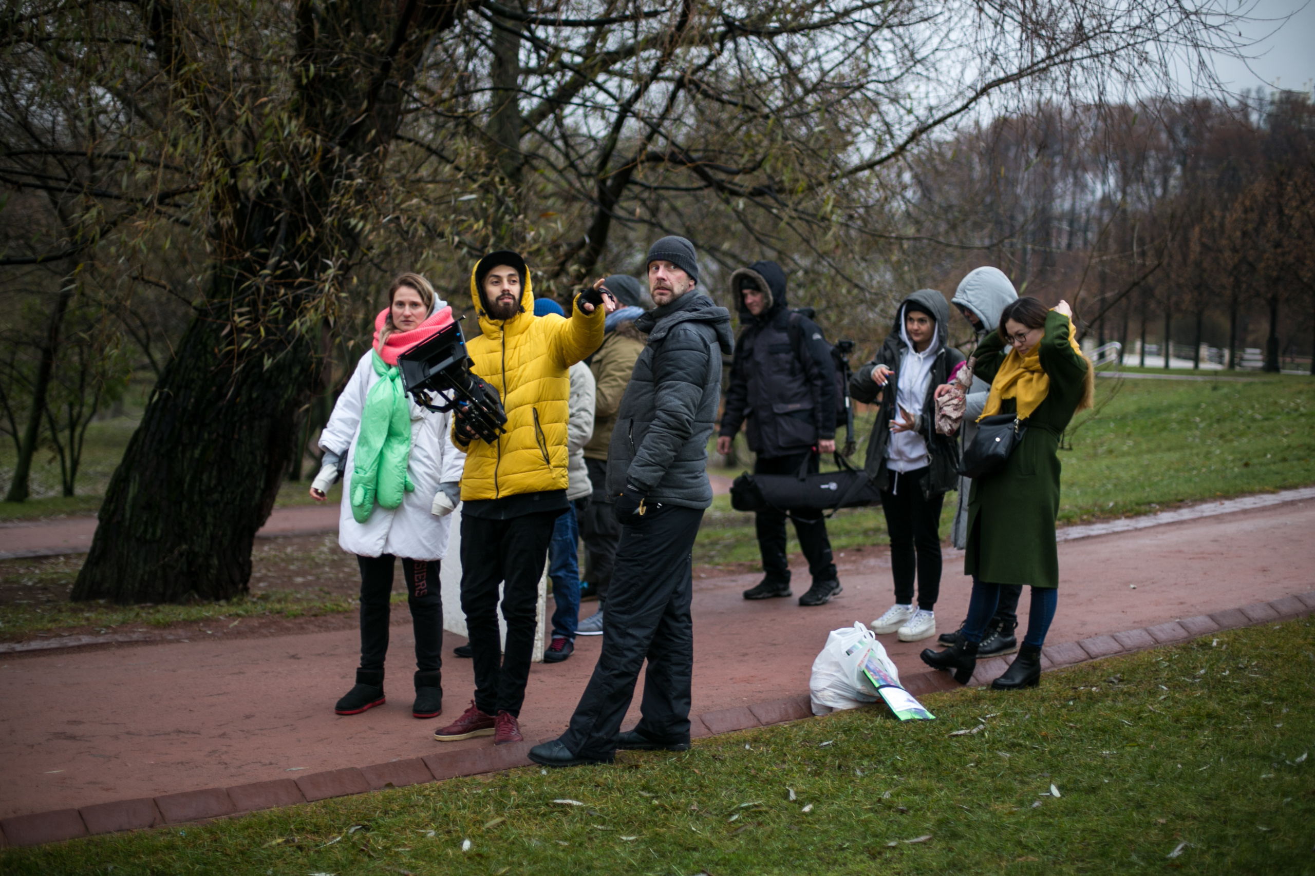 New music video. Backstage. Photographer Vlad Boytsoff