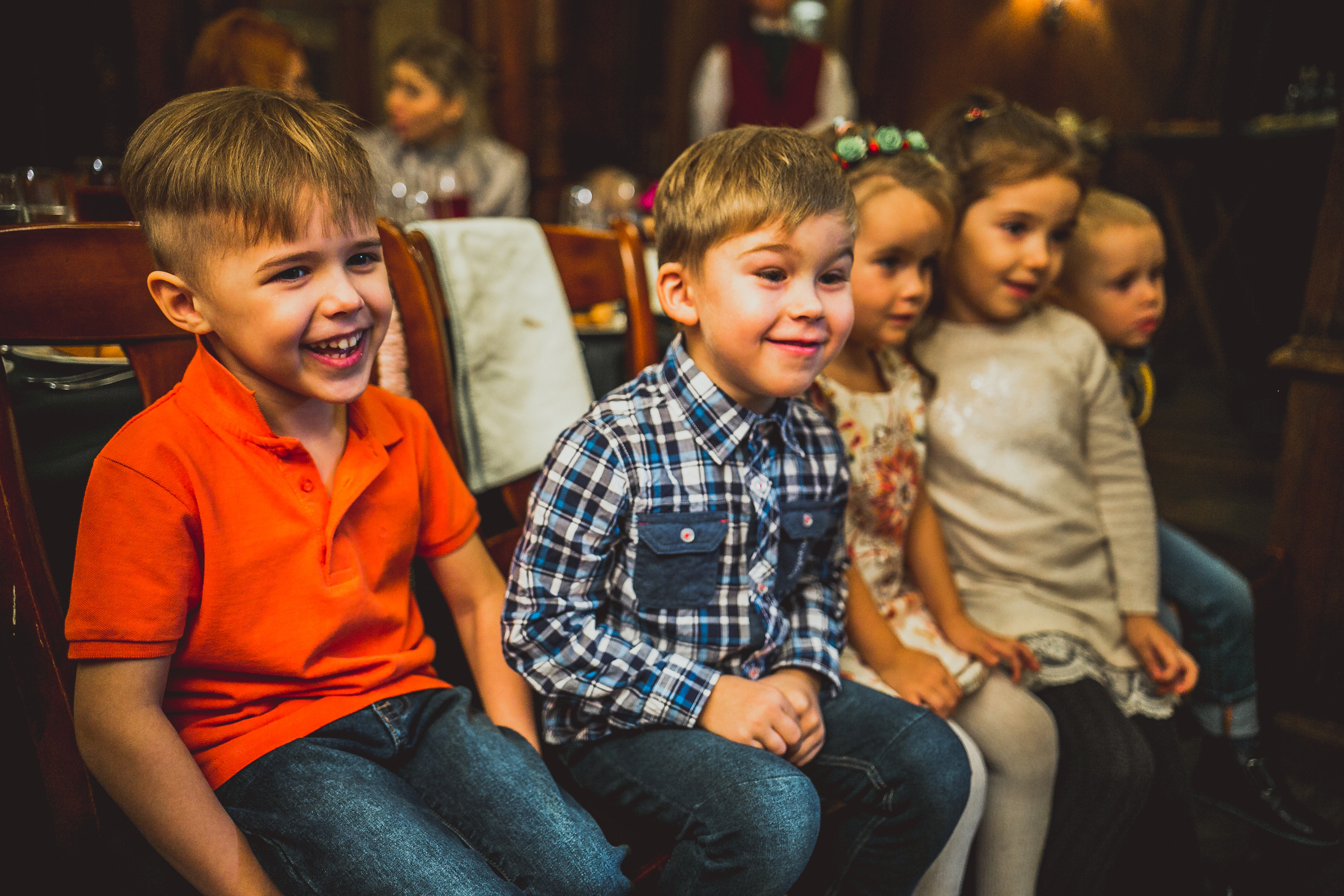 Pushkin Restaurant. Kids birthday. Photographer Vlad Boytsoff