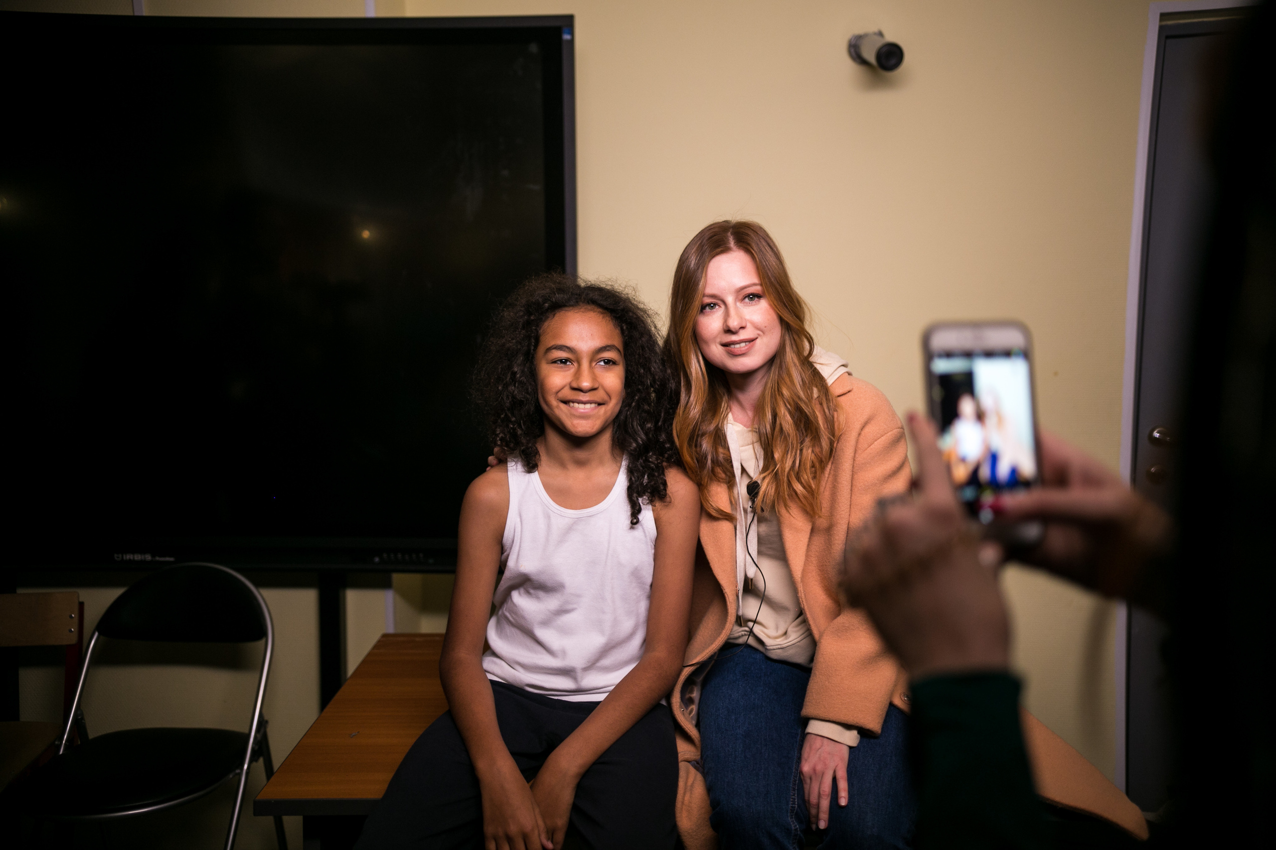 New music video. Backstage. Photographer Vlad Boytsoff