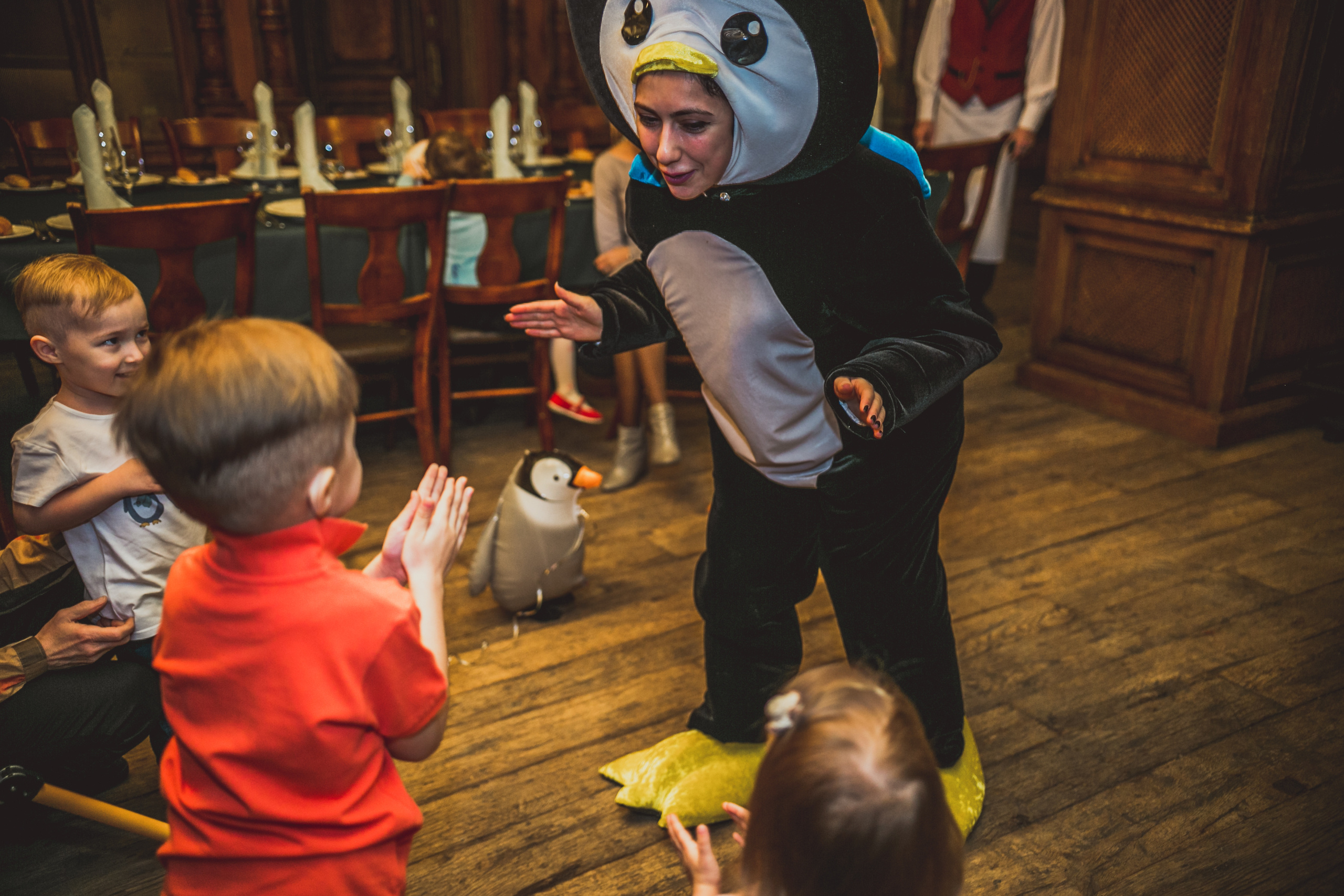 Pushkin Restaurant. Kids birthday. Photographer Vlad Boytsoff