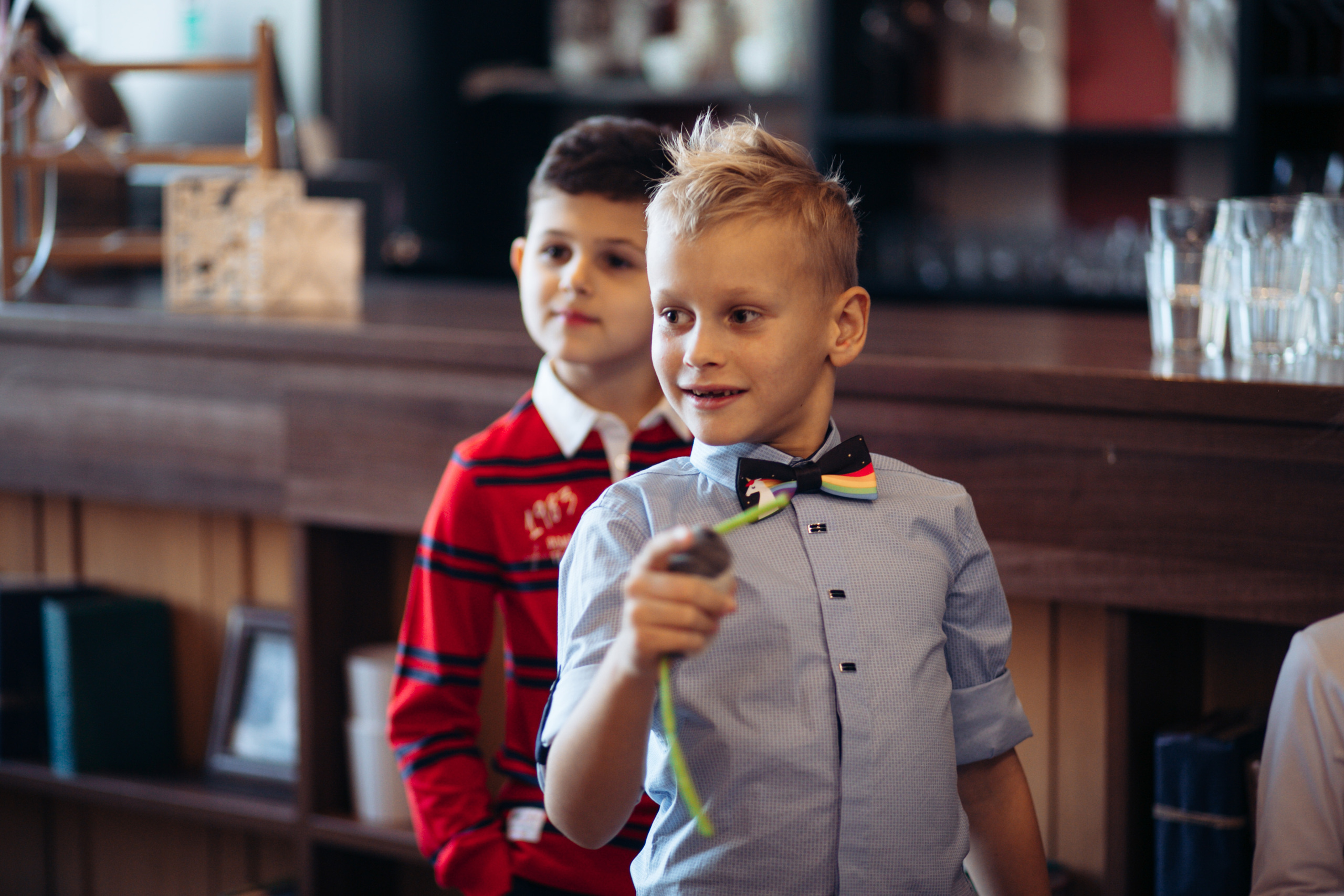 The kitchen studio of Y. Vysotskaya. Kids birthday. Photographer Vlad Boytsoff