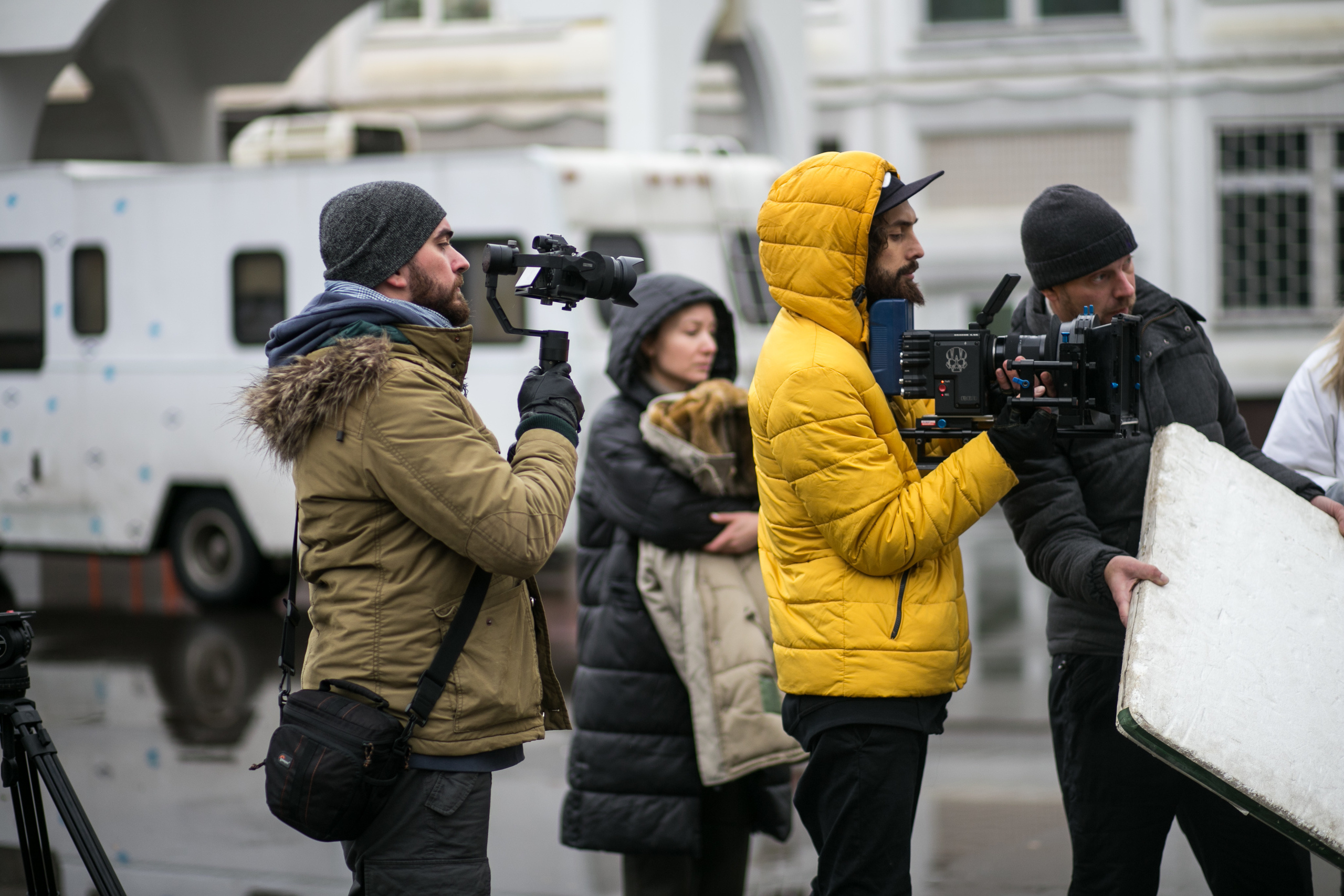 New music video. Backstage. Photographer Vlad Boytsoff