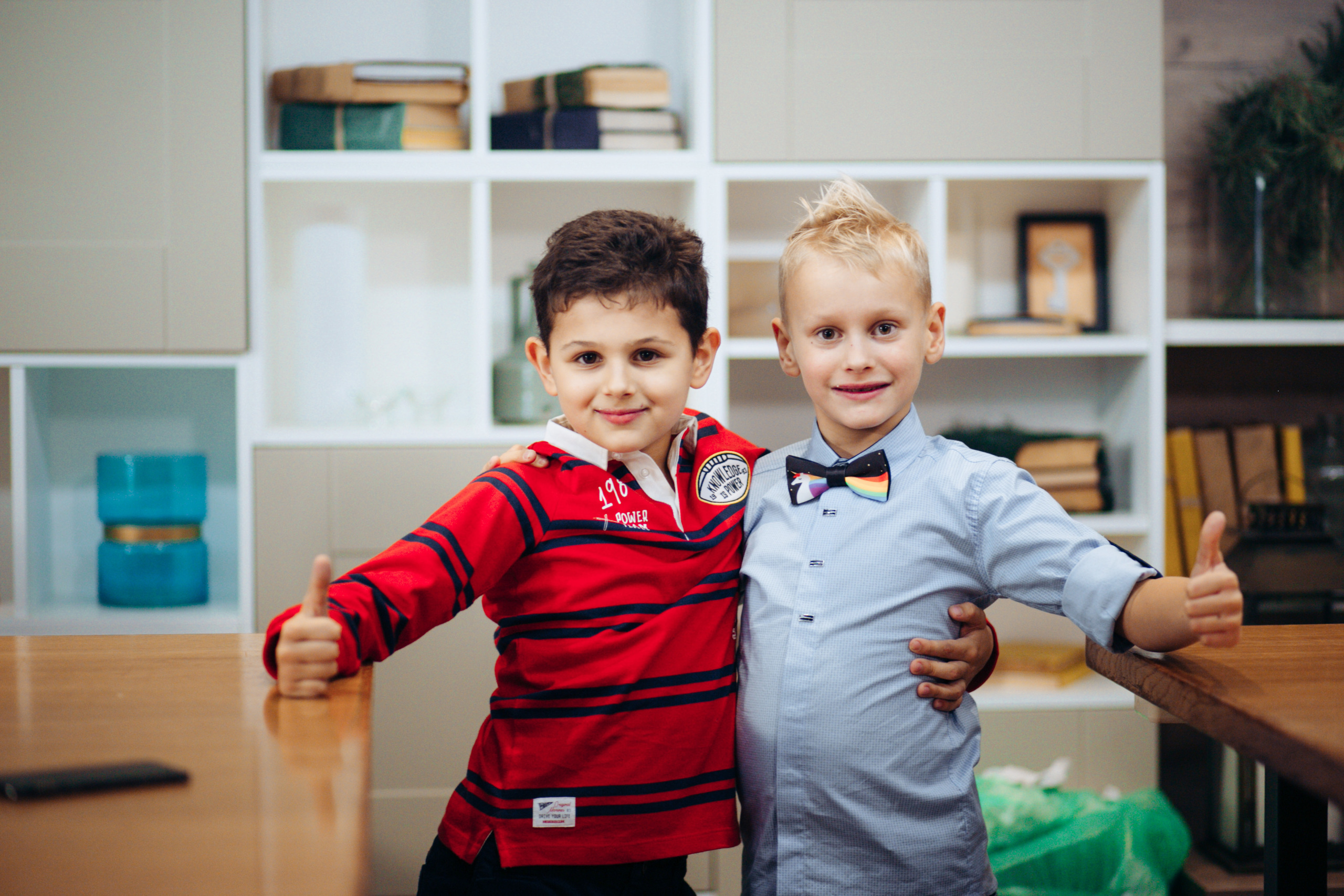 The kitchen studio of Y. Vysotskaya. Kids birthday. Photographer Vlad Boytsoff