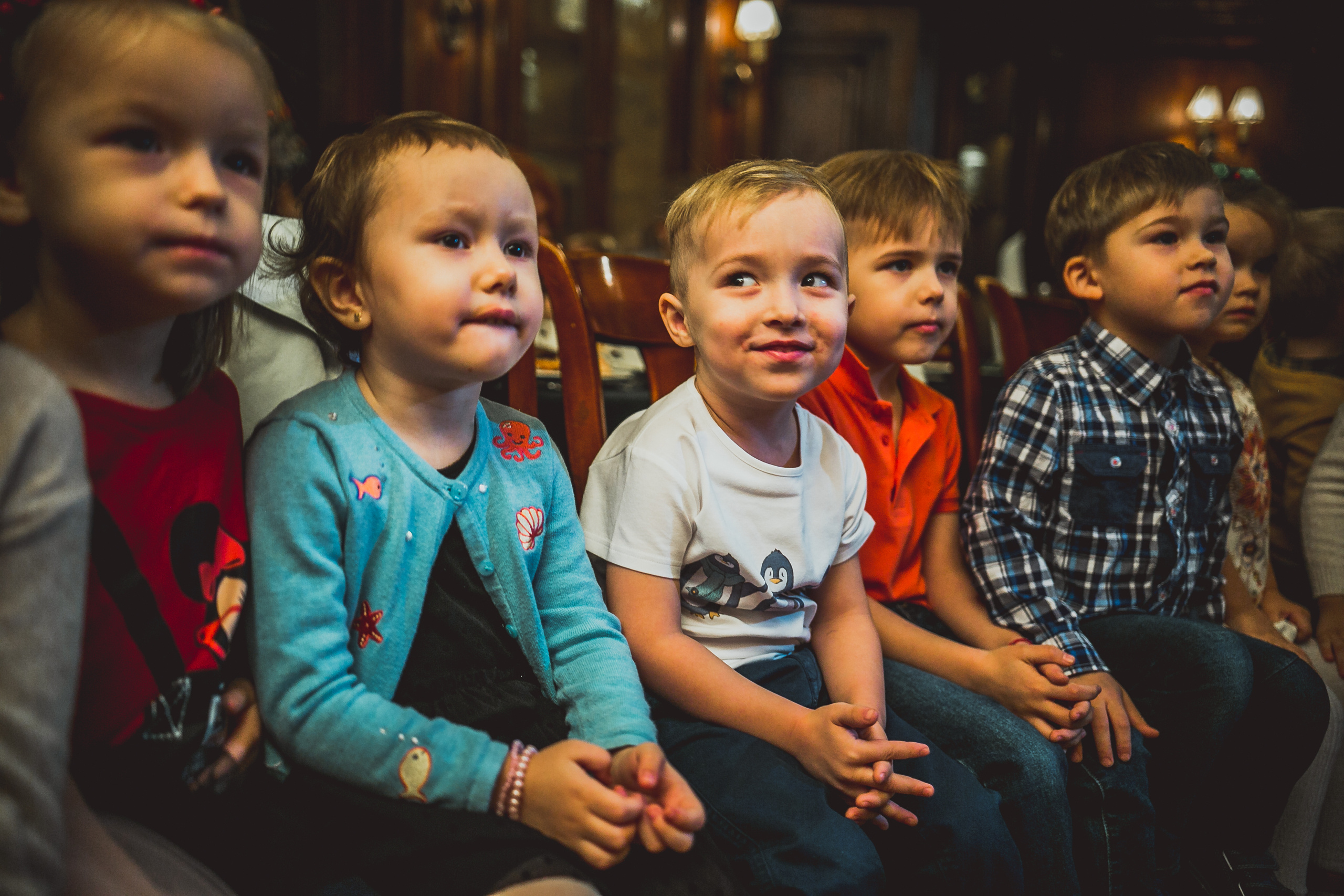 Pushkin Restaurant. Kids birthday. Photographer Vlad Boytsoff