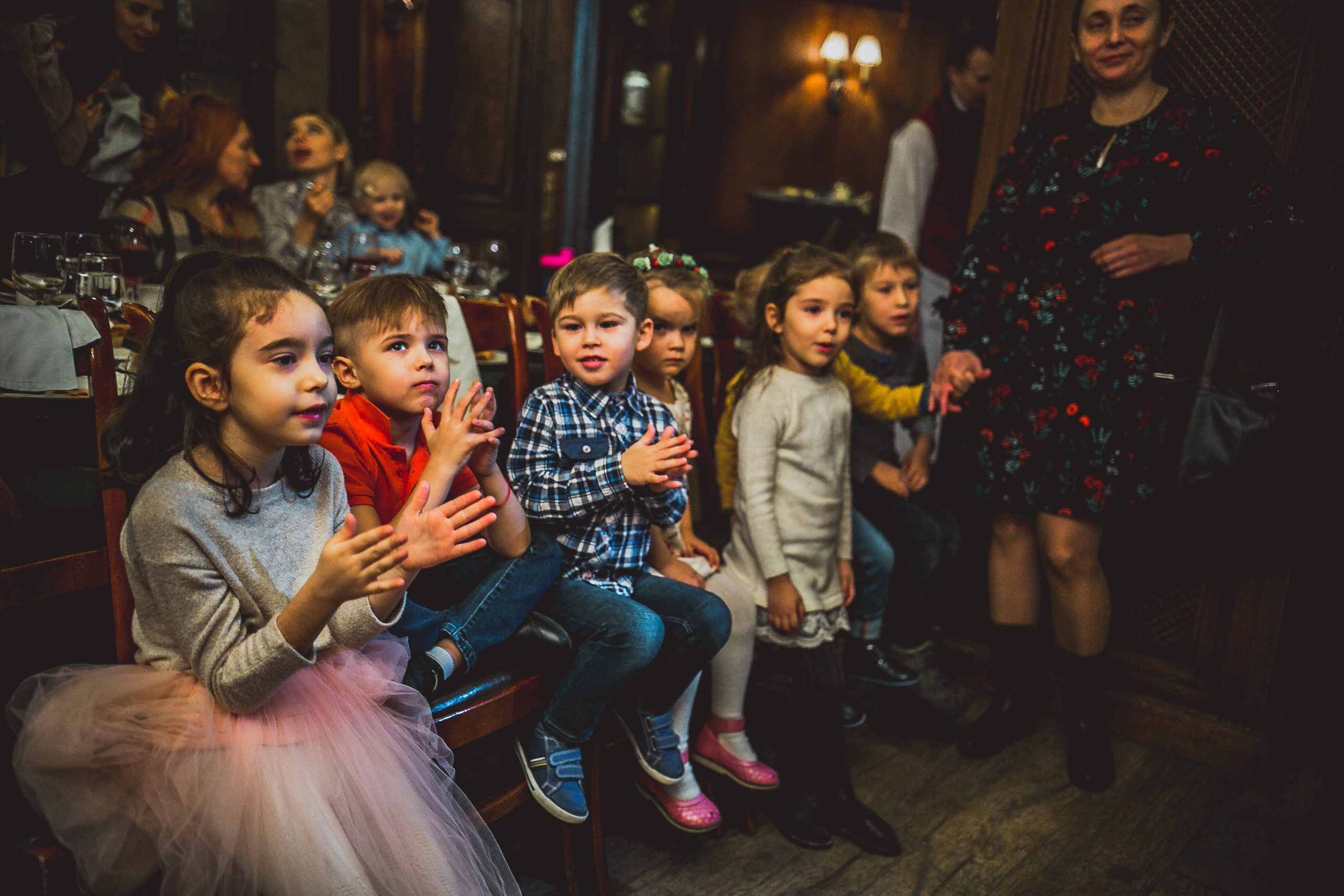 Pushkin Restaurant. Kids birthday. Photographer Vlad Boytsoff