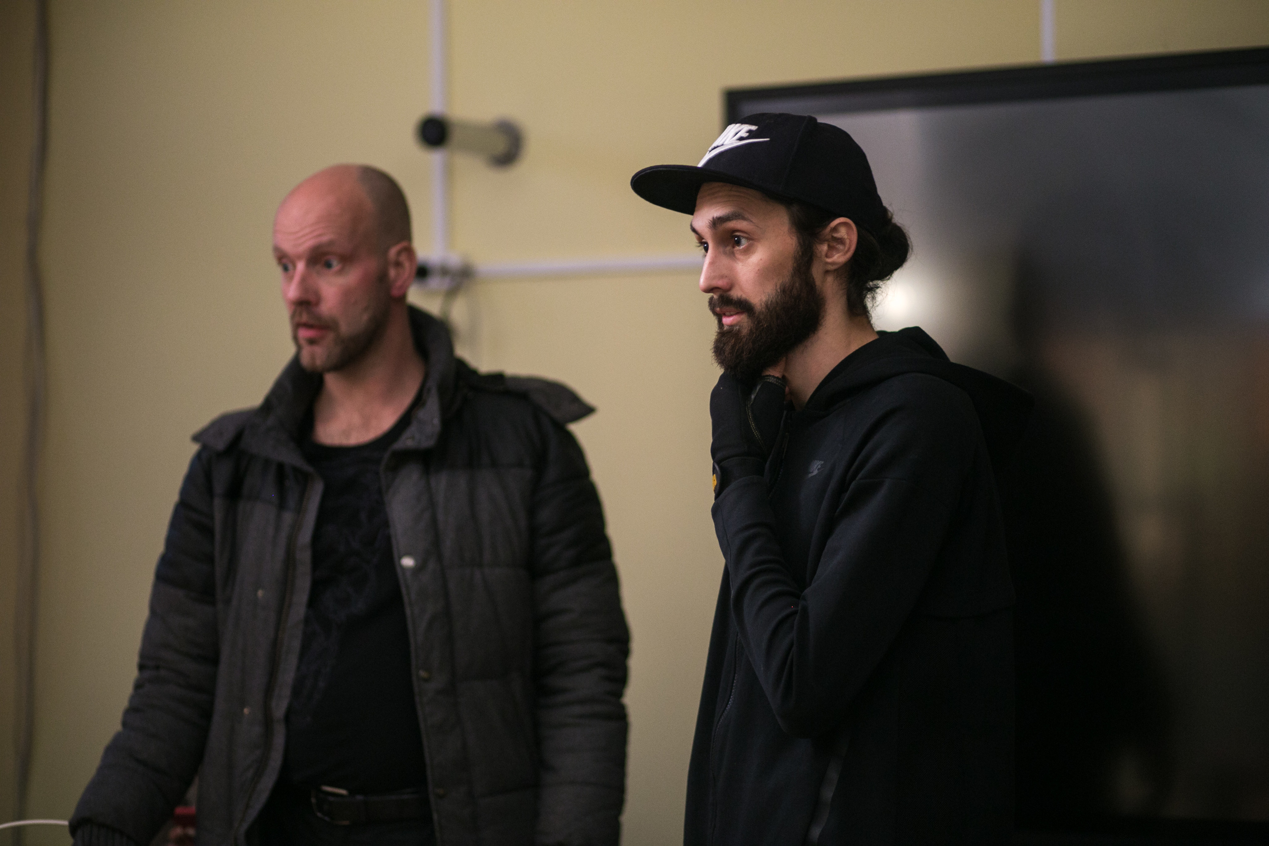 New music video. Backstage. Photographer Vlad Boytsoff