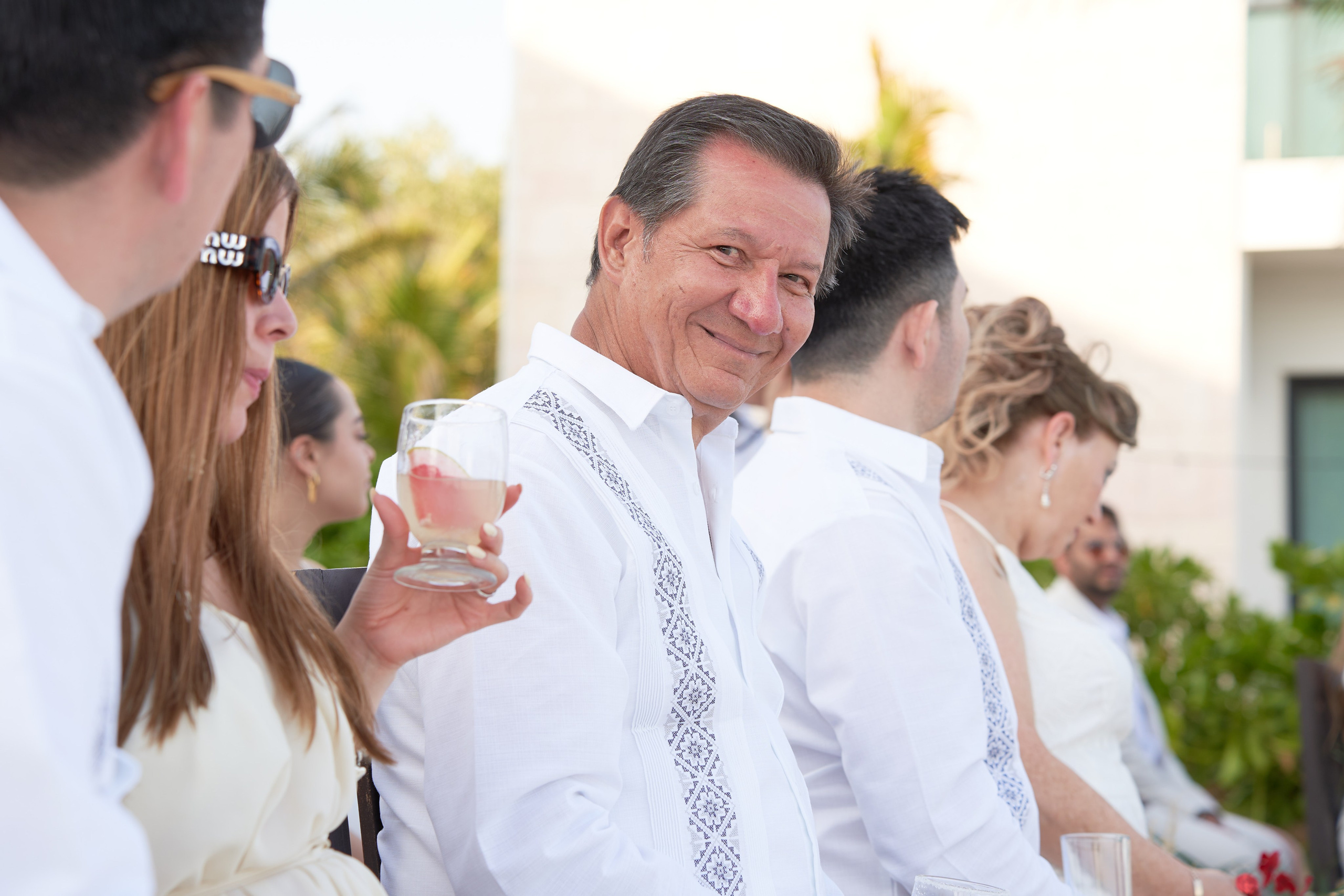 Cancun wedding photographer capturing beach ceremony