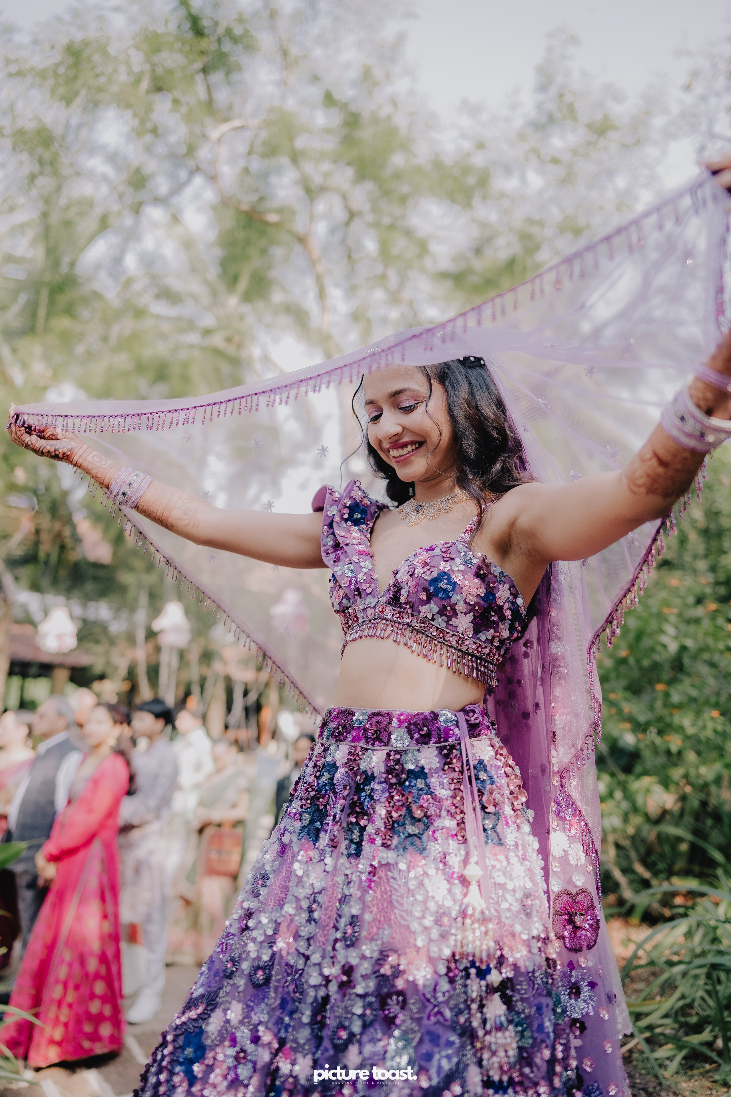 Varamala Ft. Barbie & Aneesh. Fine art Wedding Photographers in India & Canada