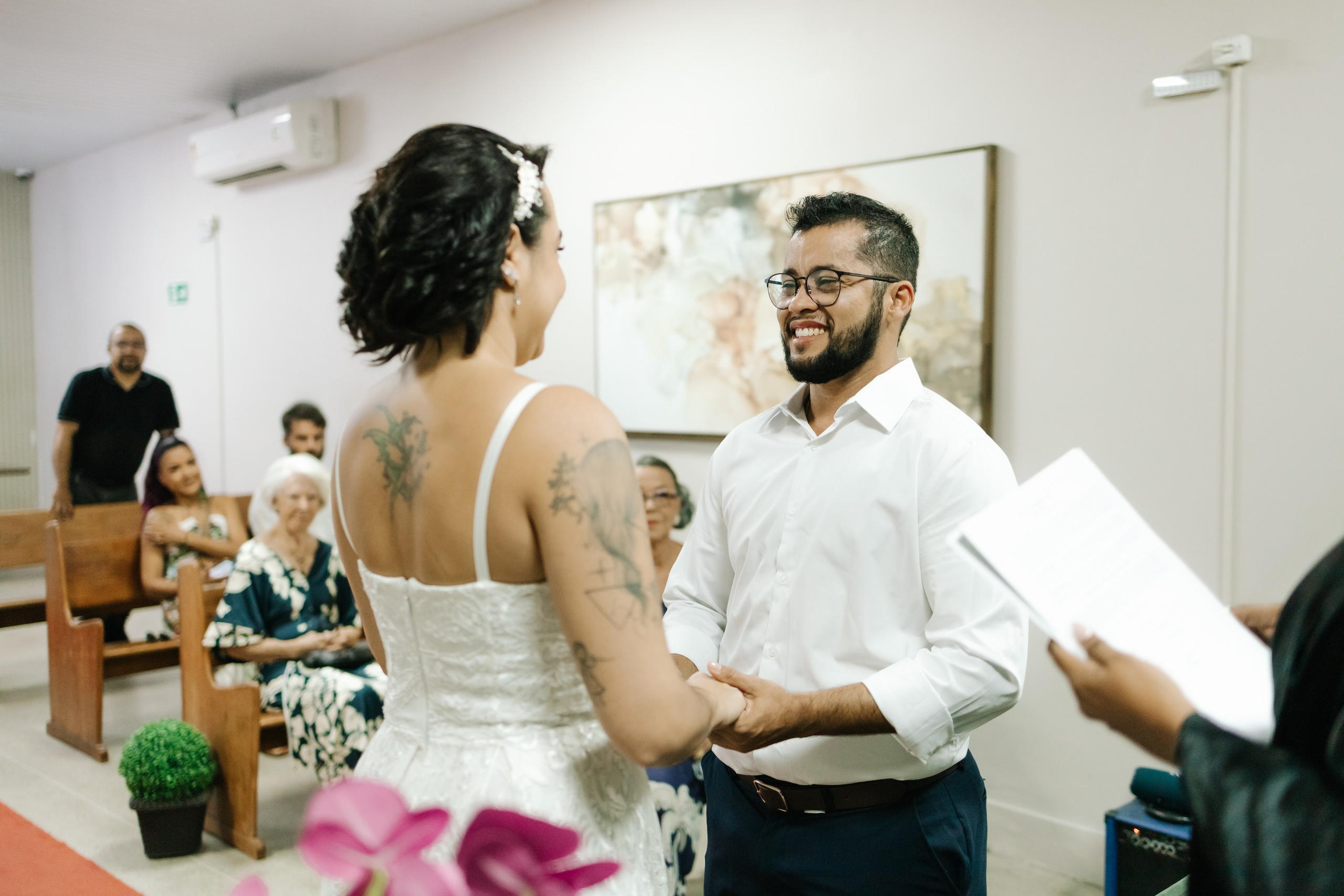 Joana & Miguel — Civil. Fotógrafo Richard Silvestre — Casamentos na Bahia