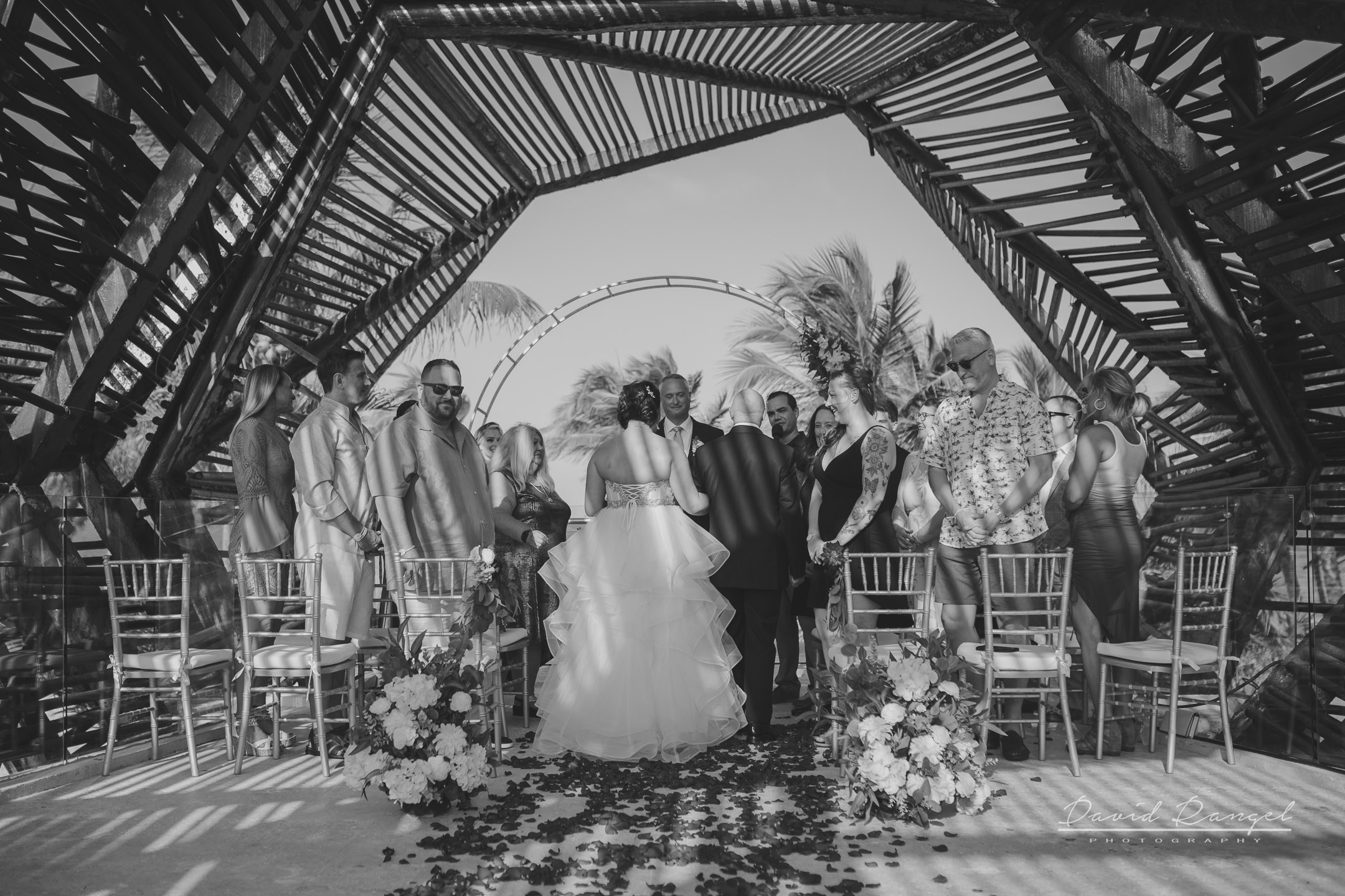 Heather and Benjamin on their destination wedding at Royalton Riviera Cancun. Destination wedding photographer based in Cancun and Riviera Maya with service worldwide