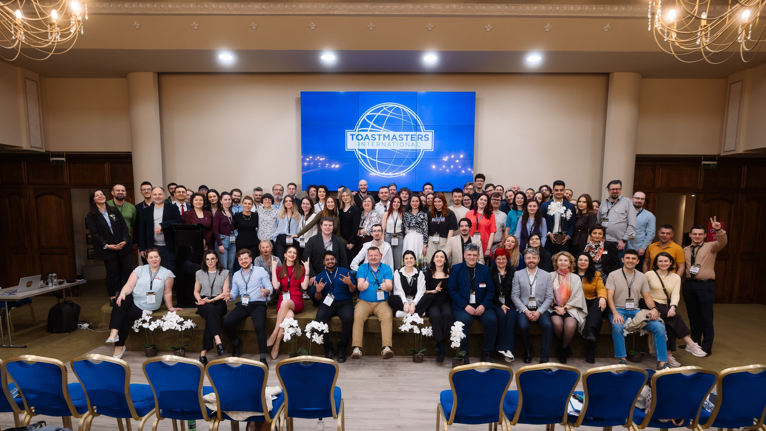 Toastmasters Conference. Marius Ciocan