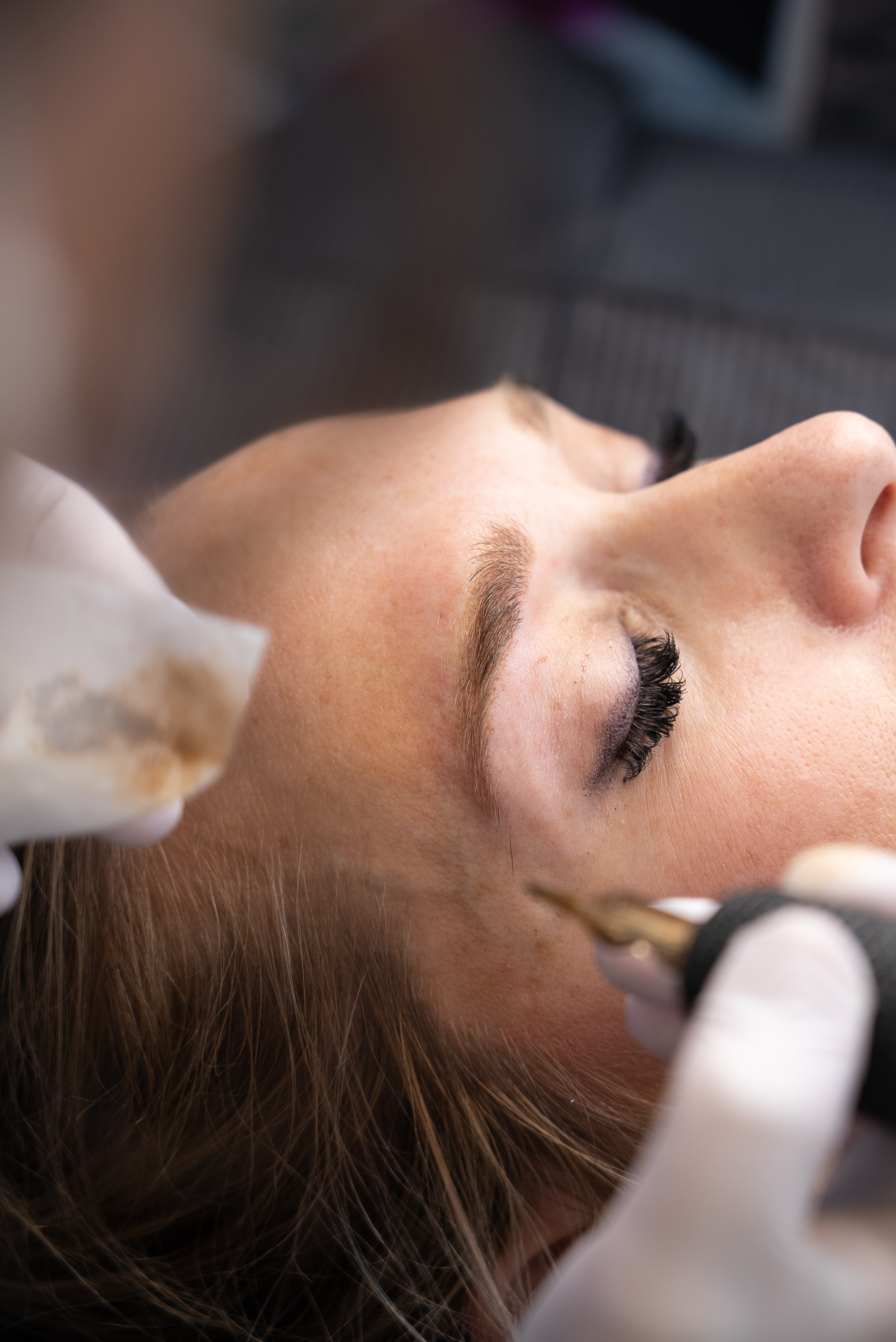 Photo for the master cosmetologist. Portrait and wedding photographer in New York