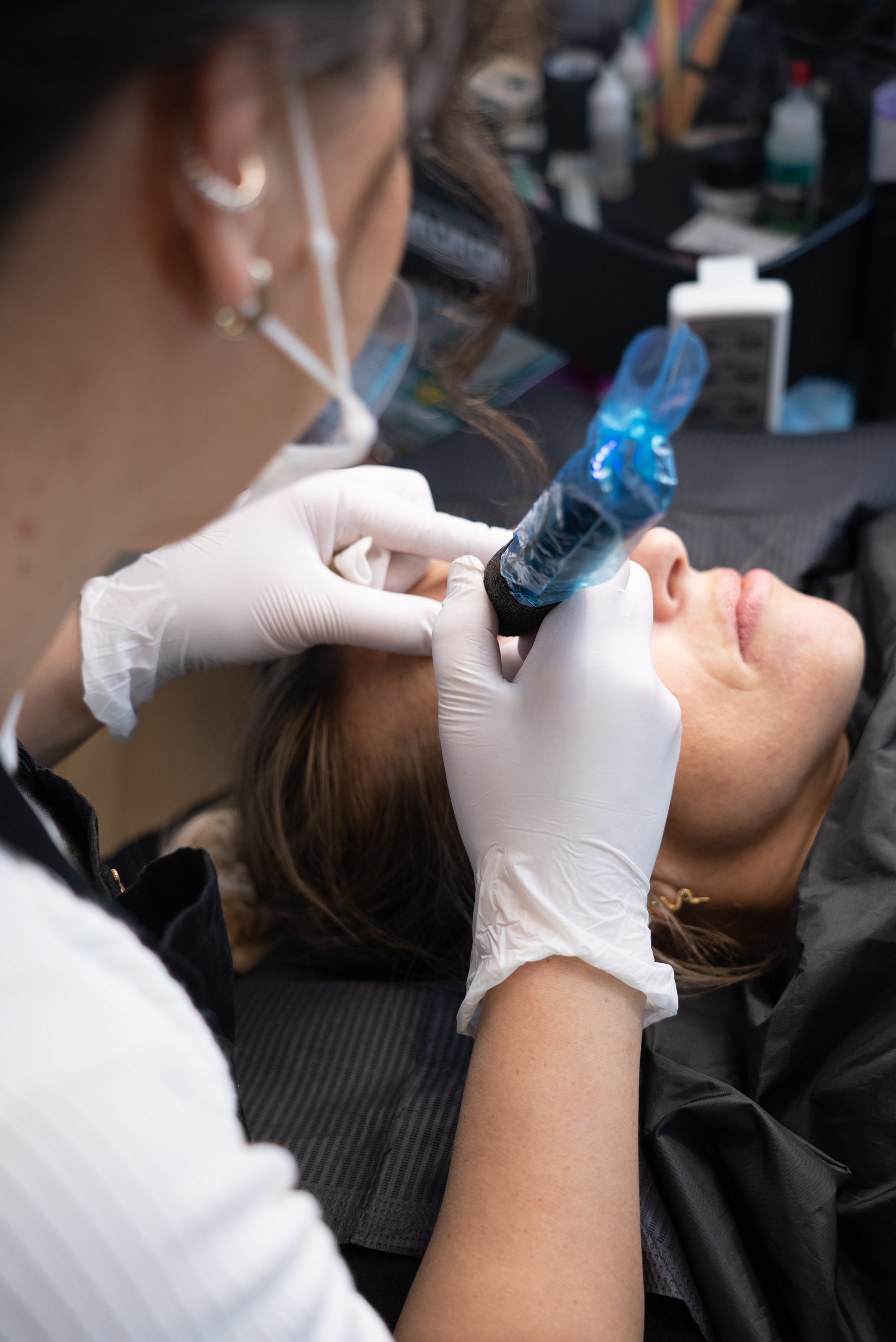 Photo for the master cosmetologist. Portrait and wedding photographer in New York