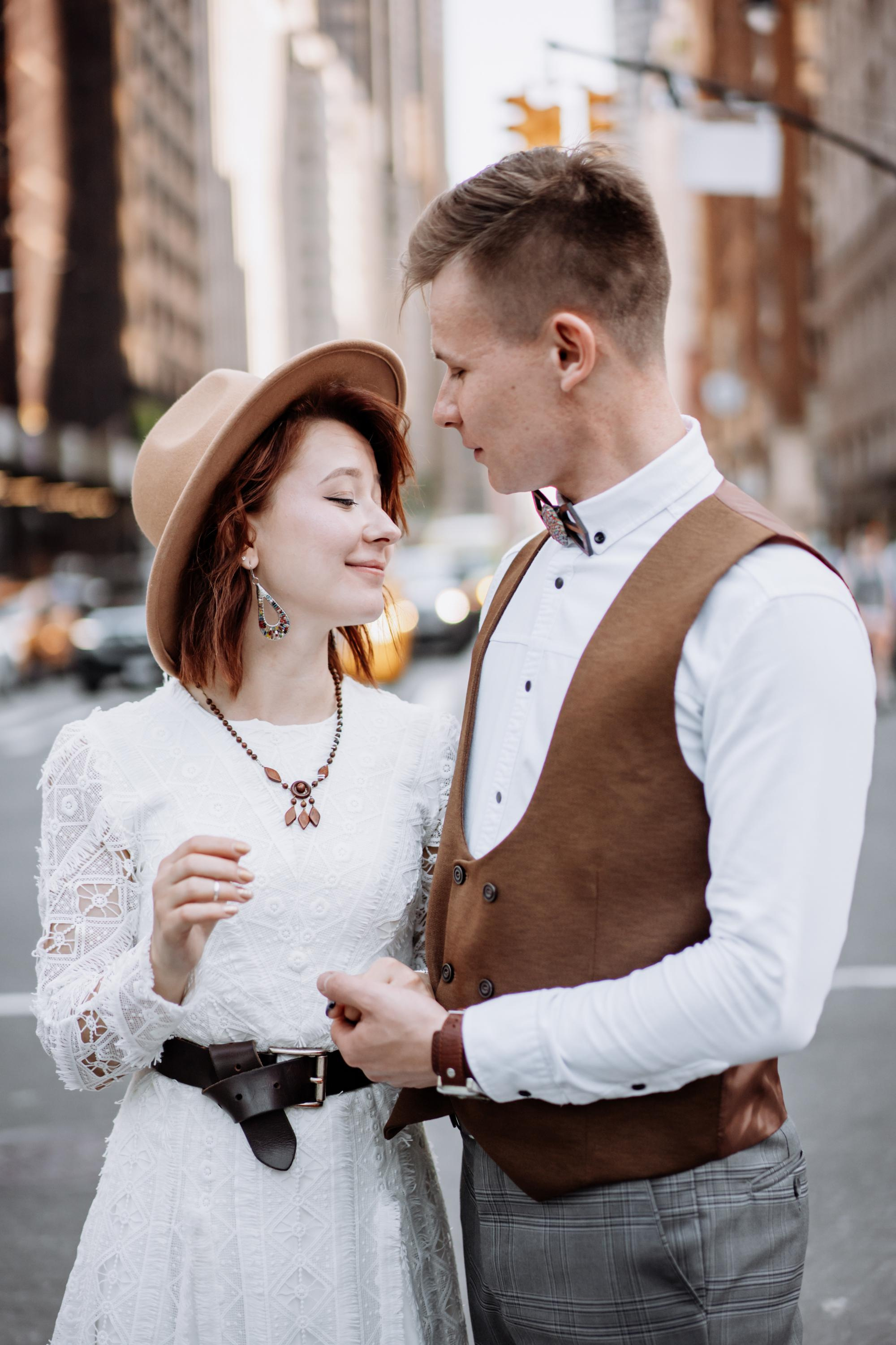 Wedding tenderness. Portrait and wedding photographer in New York