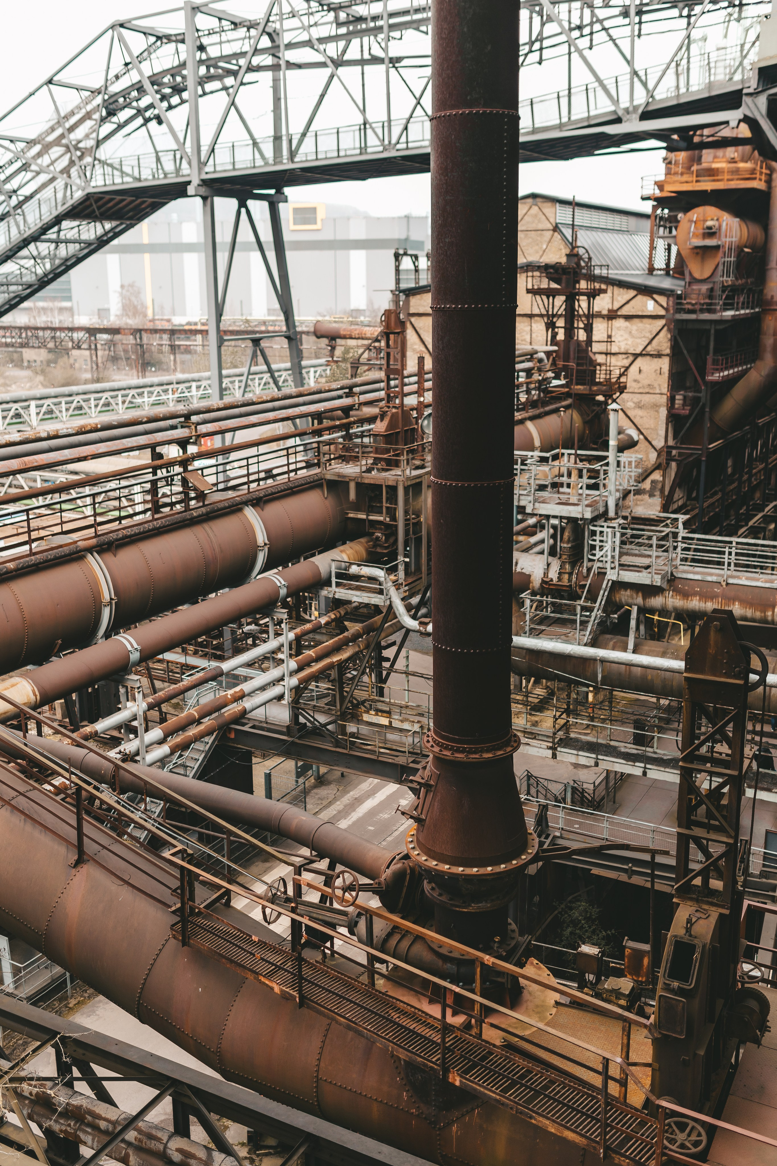 Металлургический завод в Фёльклингене: индустриальный гигант и памятник ЮНЕСКО. Фотограф в Германии — Мария Чистякова