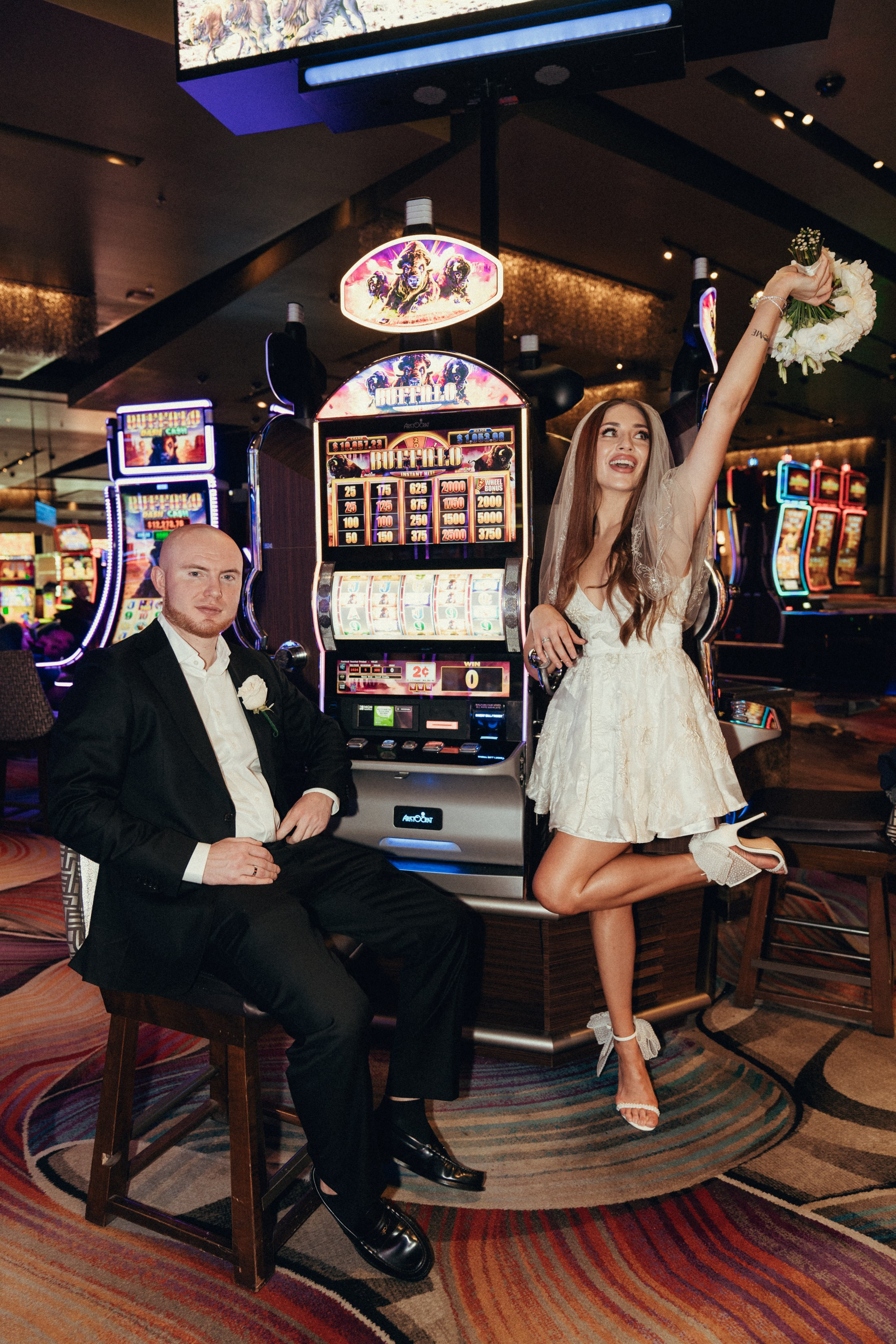Liza&Nazar. Wedding & elopement photographer Viktoriya Kravtsov. Las Vegas