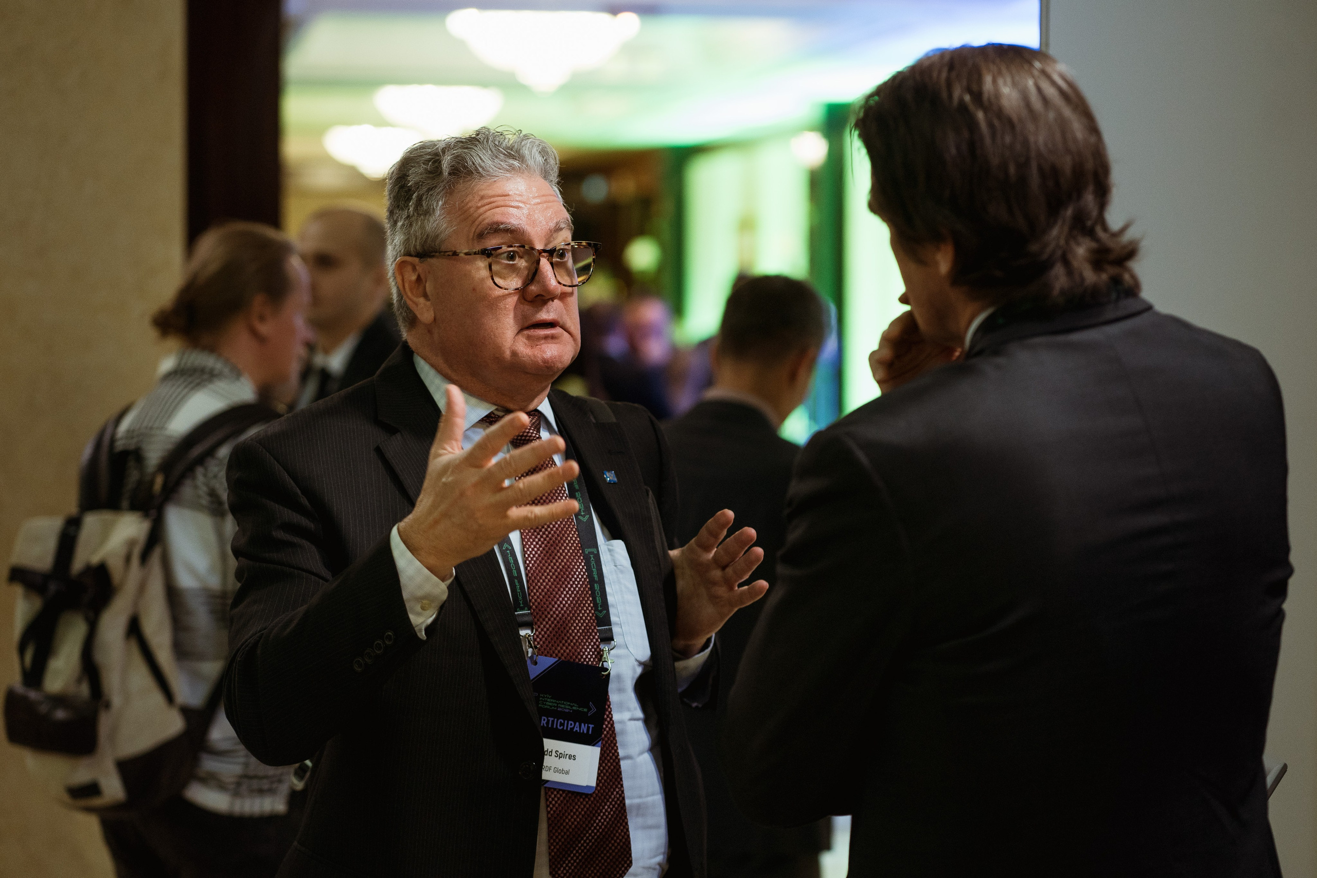 Cyber Resilience Forum. Kostiantyn Holinchenko. Reportage and portrait photographer