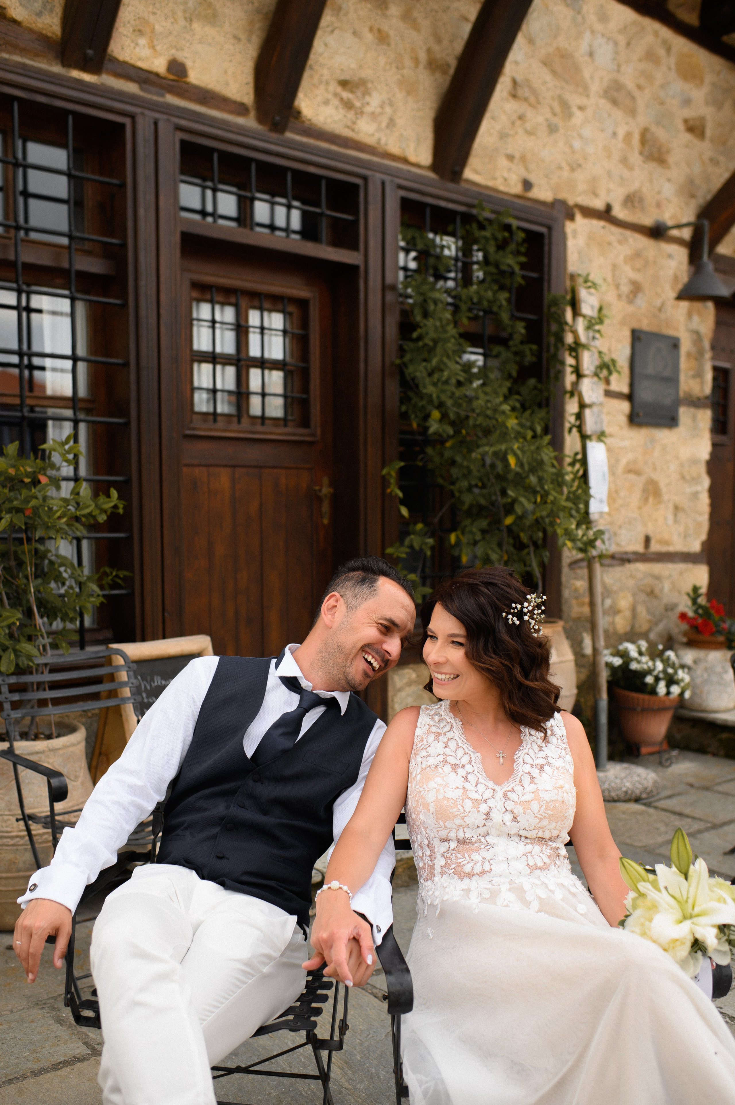 Wedding in Arnia Daria and George. Family, children, portrait, and event photography in Thessaloniki