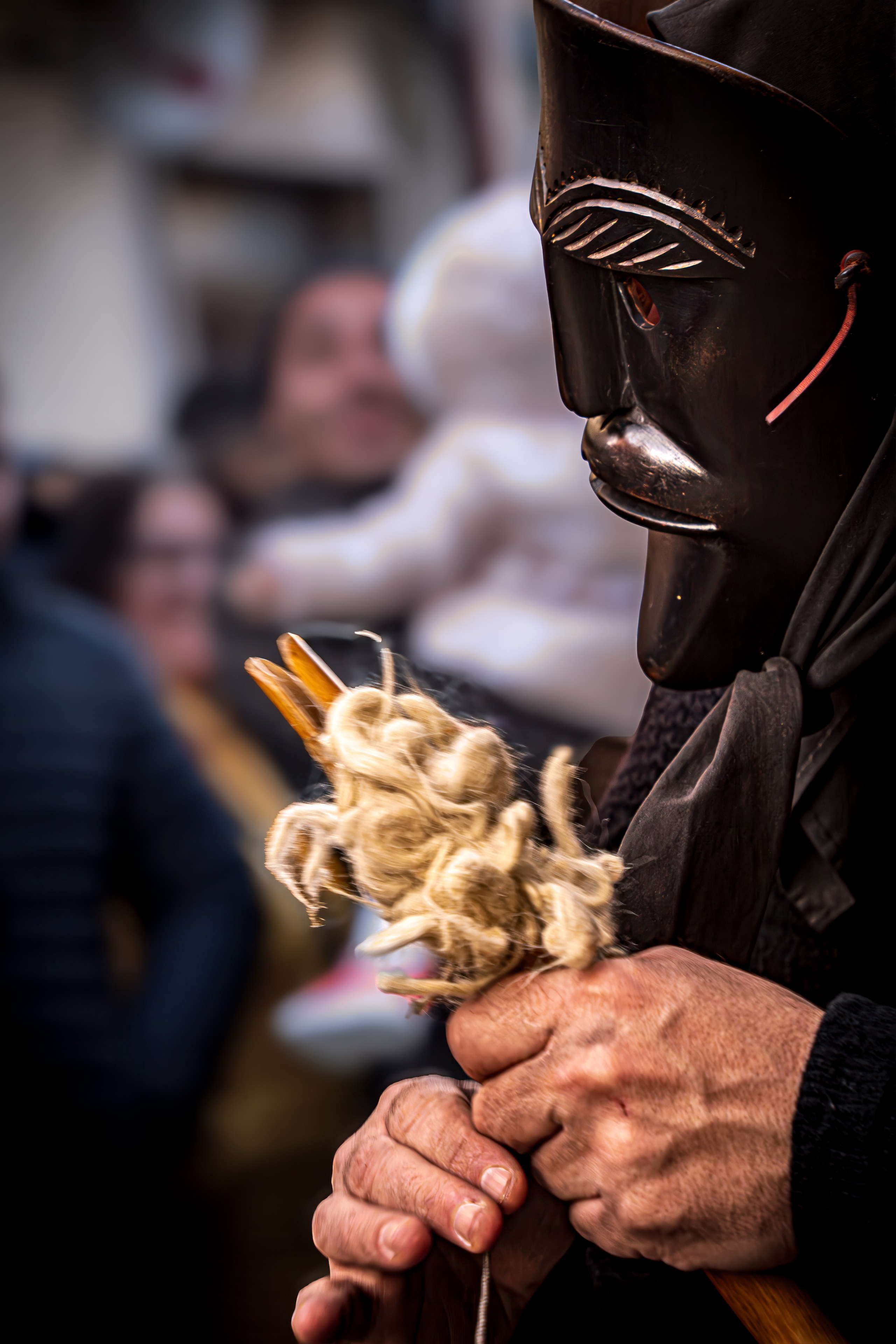 Carnevale. Olga Manukhina fotografo in Sardegna