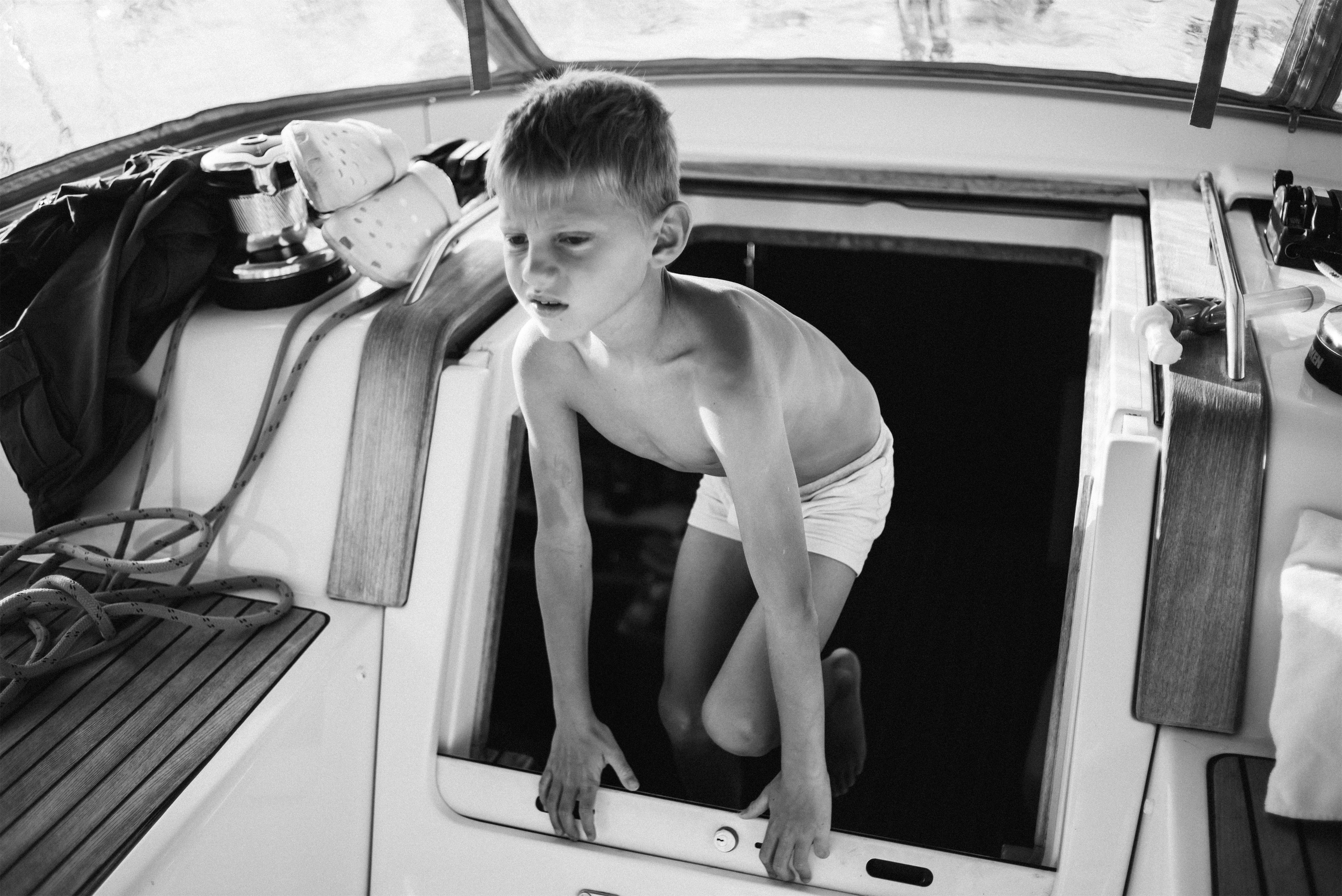 Детская регата в Хорватии. Ksenia Marchand/ Lifestyle фотограф в Париже