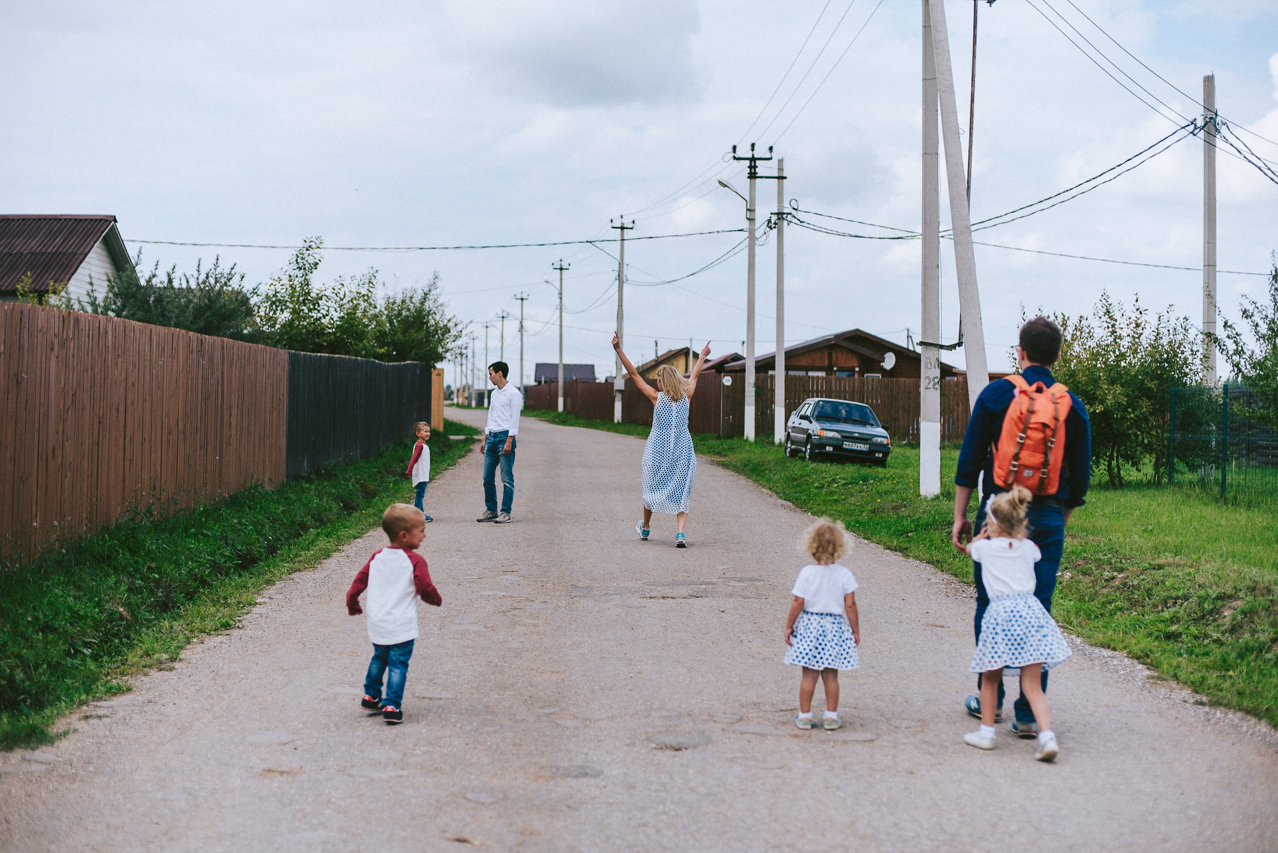 В большой семье. Ksenia Marchand/ Lifestyle фотограф в Париже