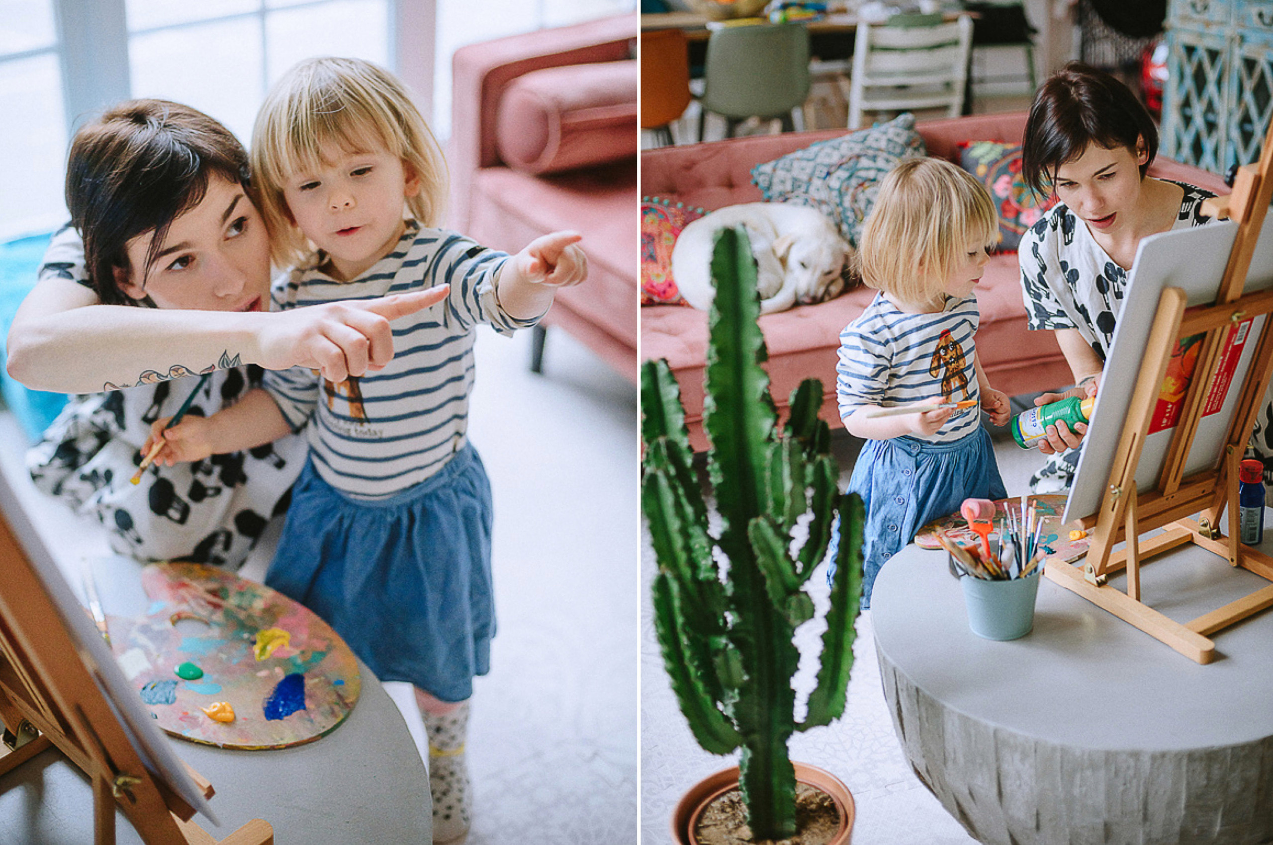 В гнезде у трёх птичек. Ksenia Marchand/ Lifestyle фотограф в Париже