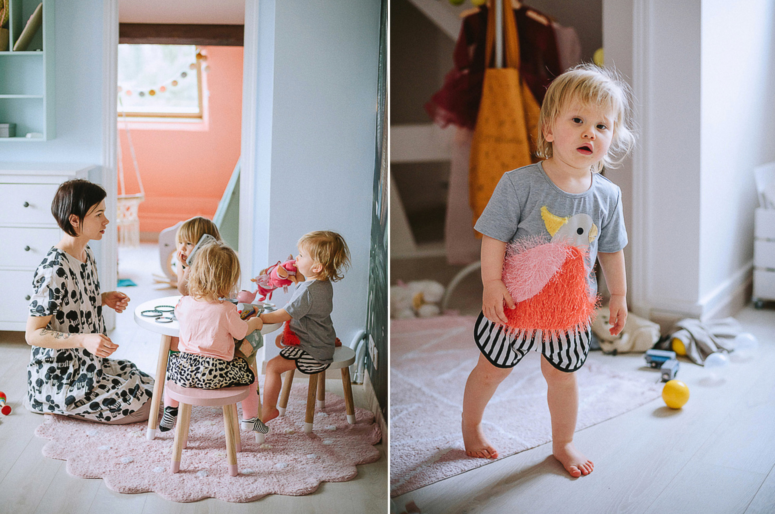 В гнезде у трёх птичек. Ksenia Marchand/ Lifestyle фотограф в Париже